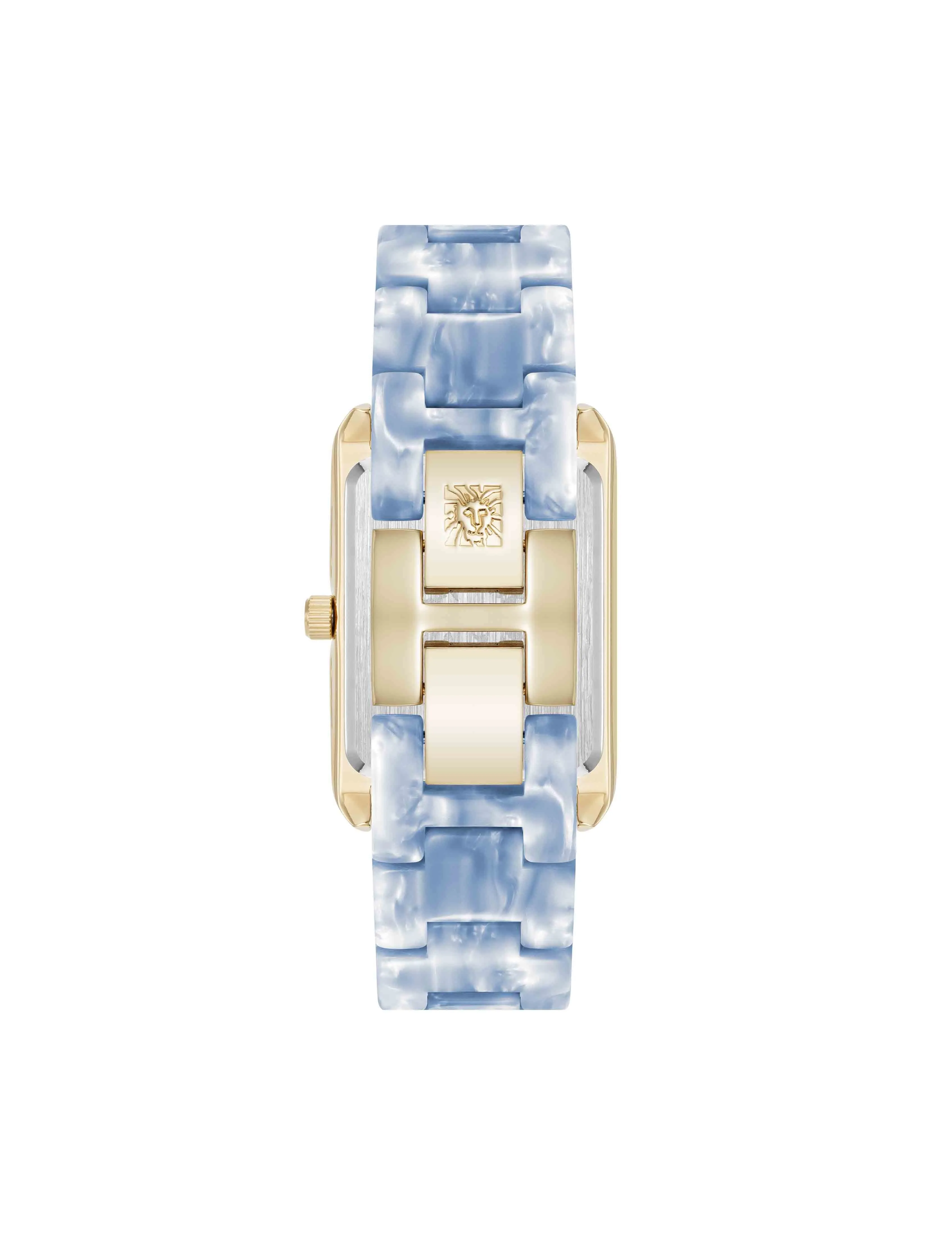 Delicate Rectangular Acetate Link Bracelet Watch sold by Anne Klein product image thumbnail 2