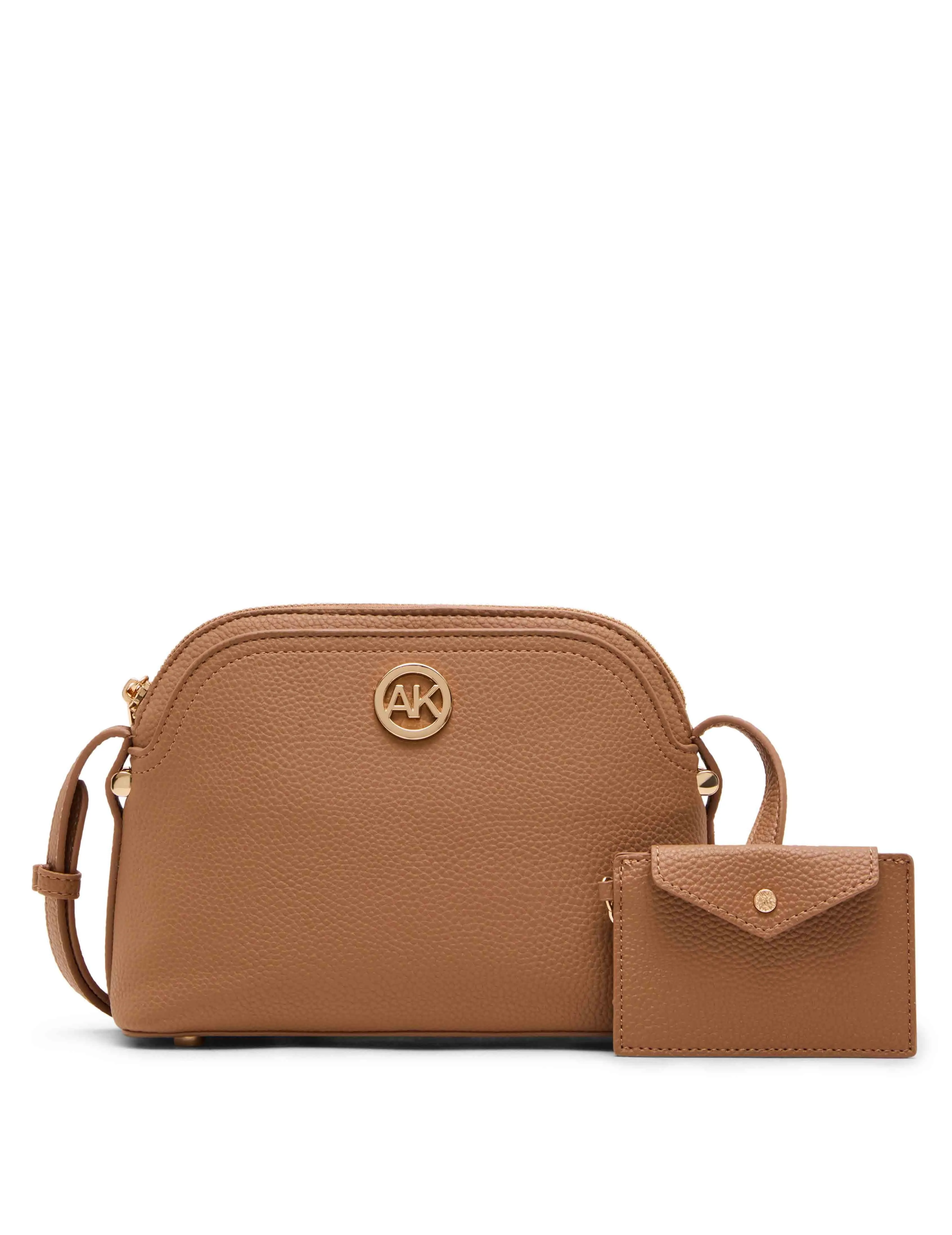Dome Crossbody with Detachable Card Case sold by Anne Klein