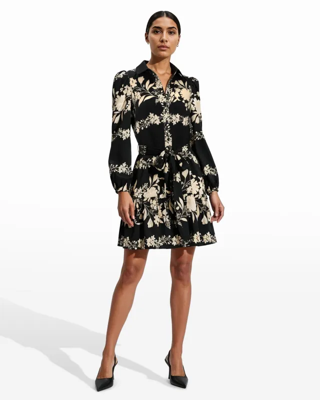 Tered Collared Shirt Dress sold by Anne Klein