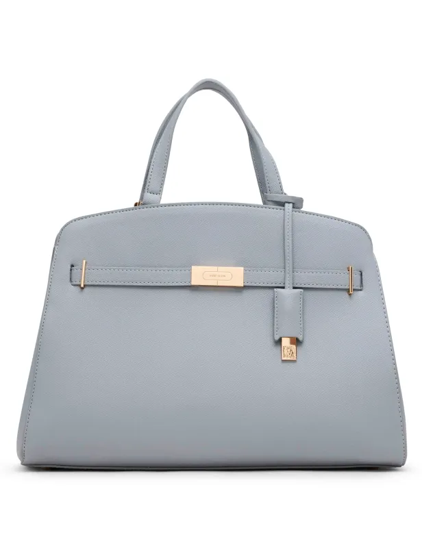 Large Belted Satchel with Convertible Strap sold by Anne Klein