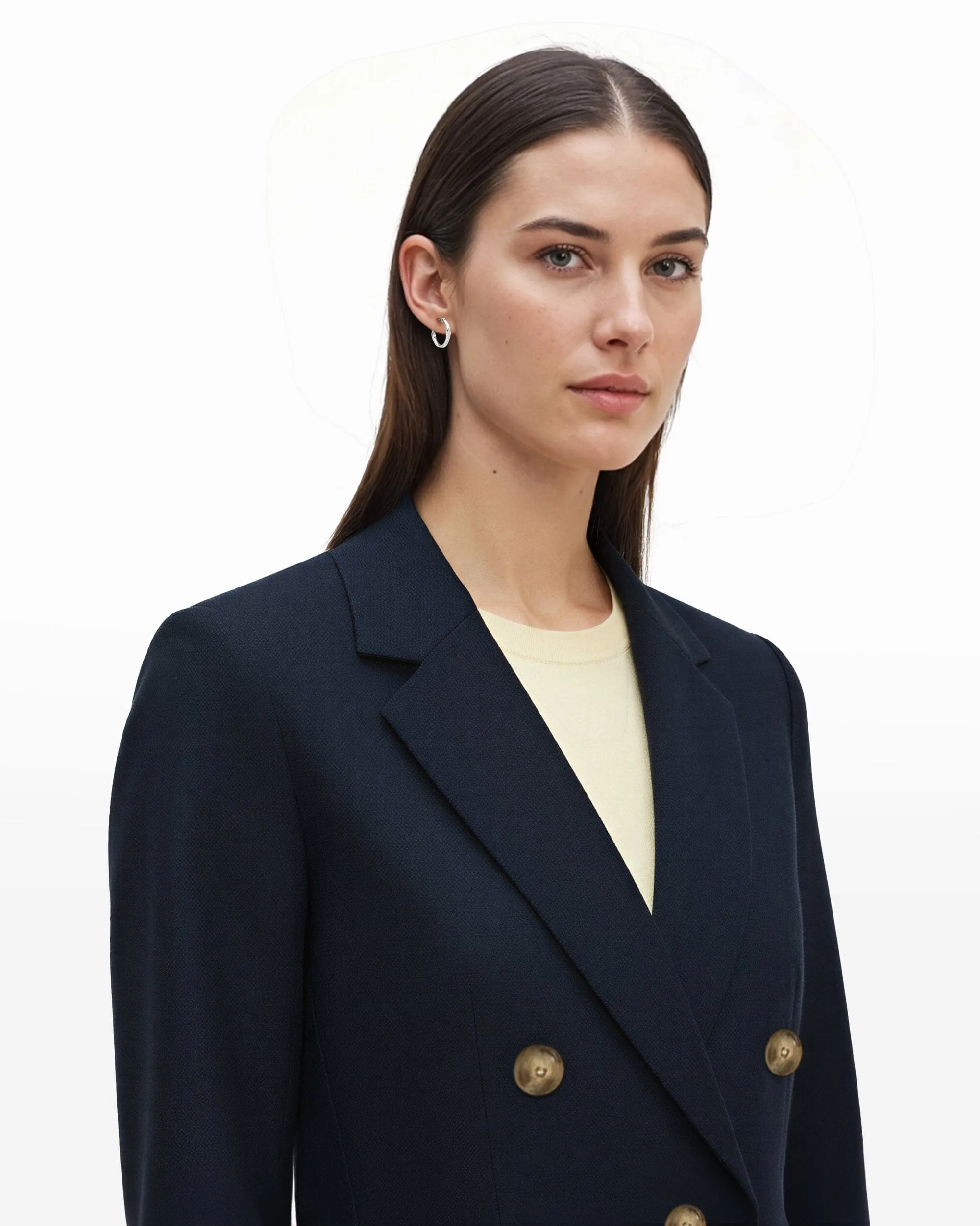 Faux Double Breasted Jacket sold by Anne Klein product image thumbnail 3