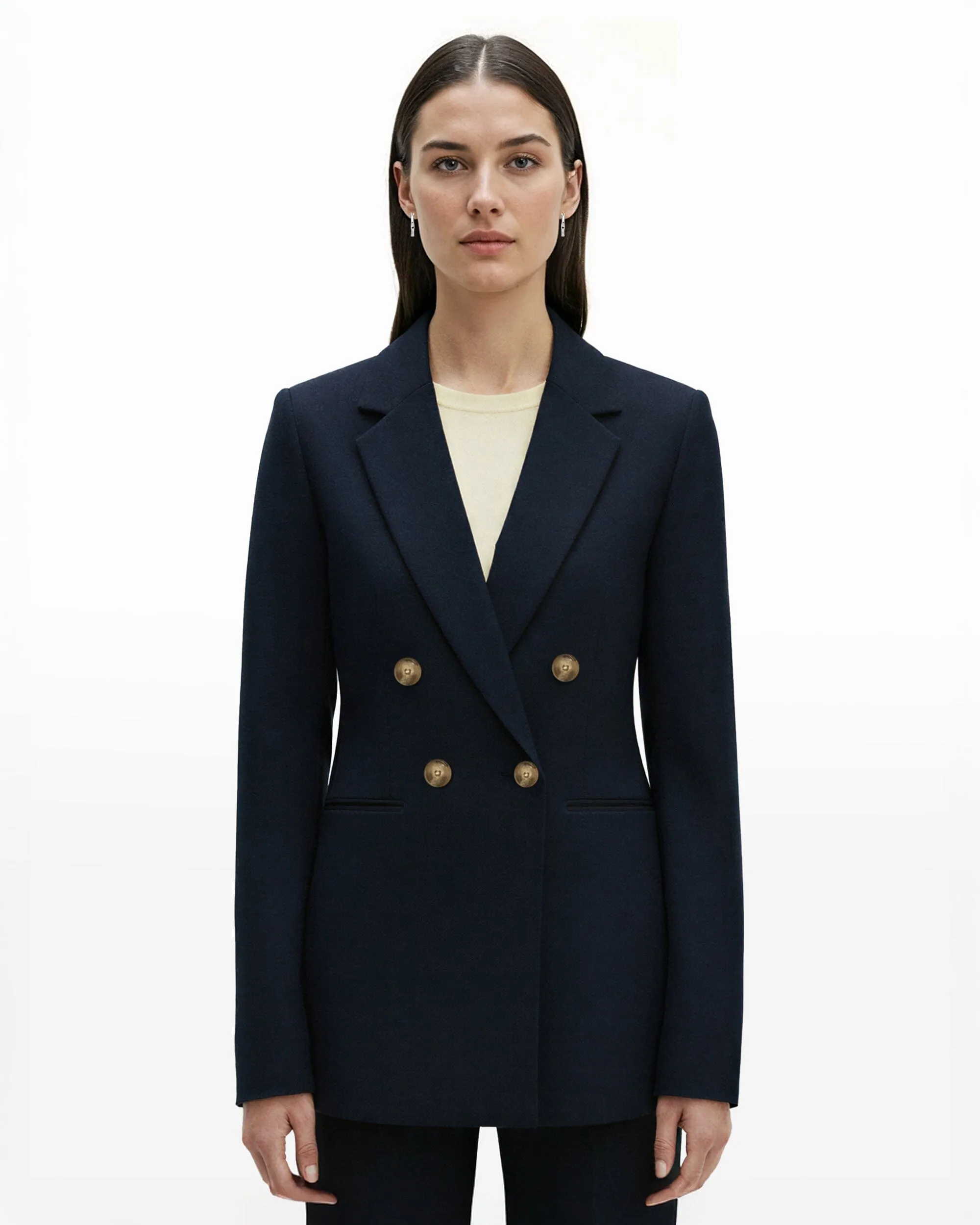 Faux Double Breasted Jacket sold by Anne Klein product image thumbnail 2