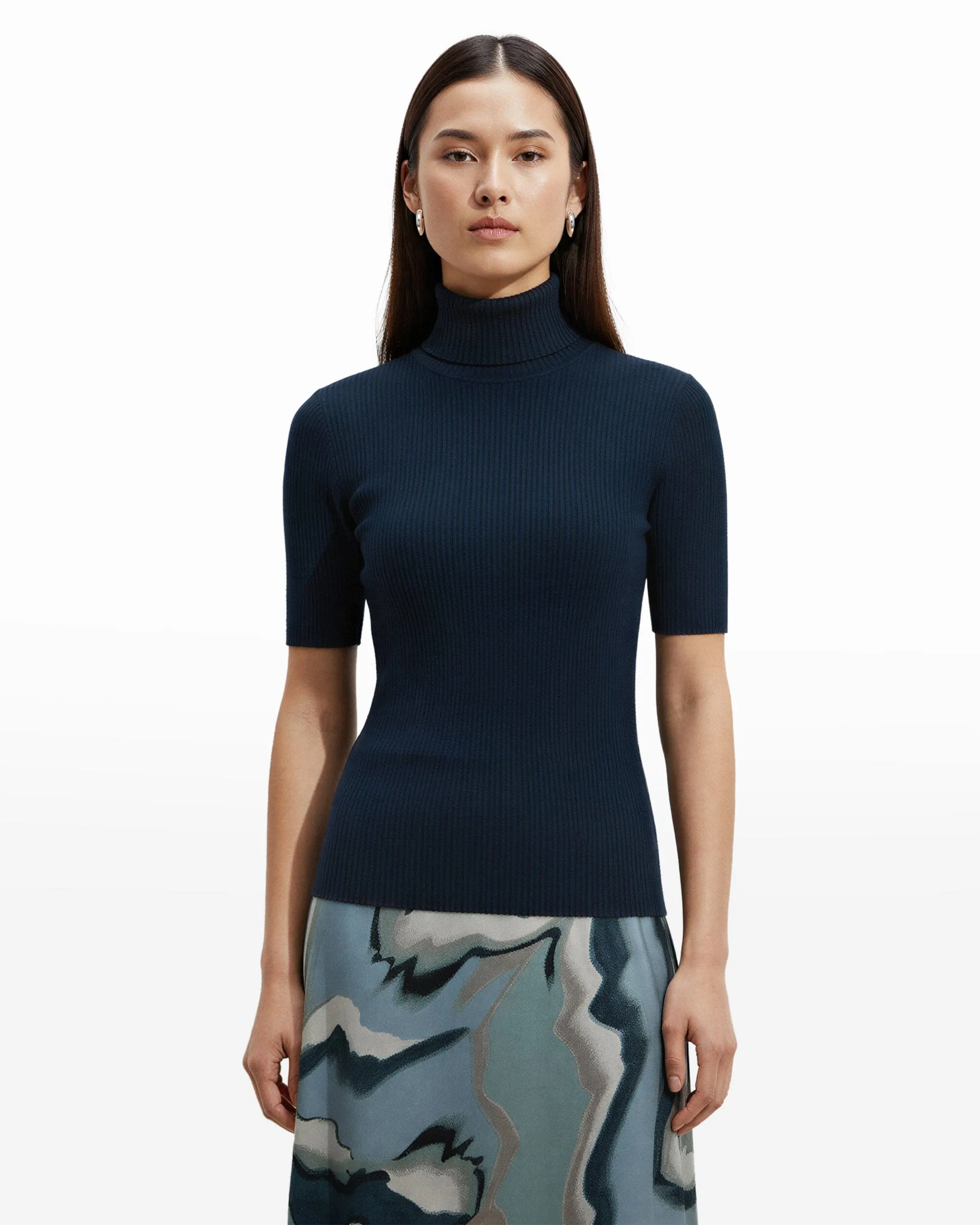 Half Sleeve Turtleneck sold by Anne Klein product image thumbnail 2