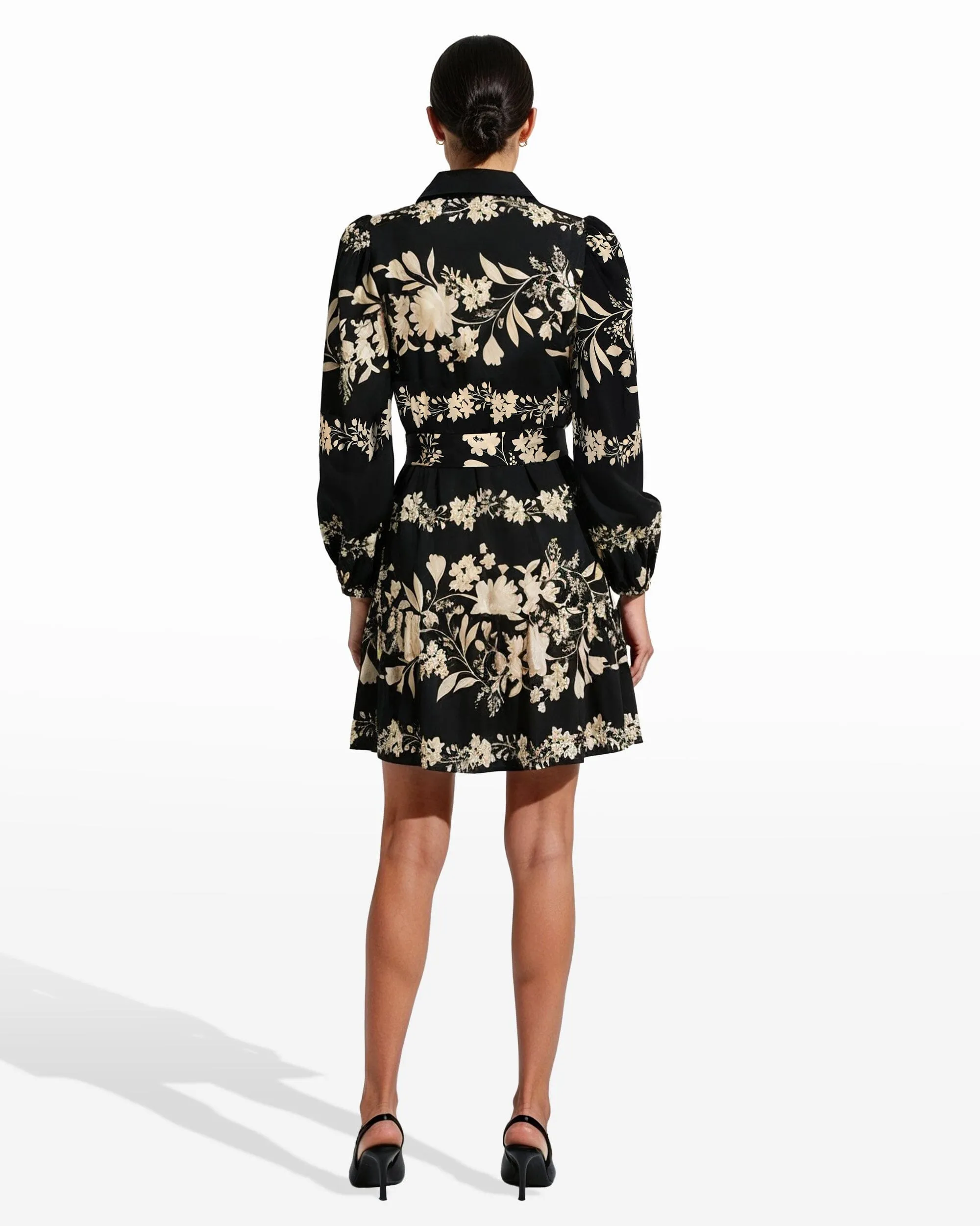 Petite Tiered Collared Shirt Dress sold by Anne Klein product image thumbnail 4