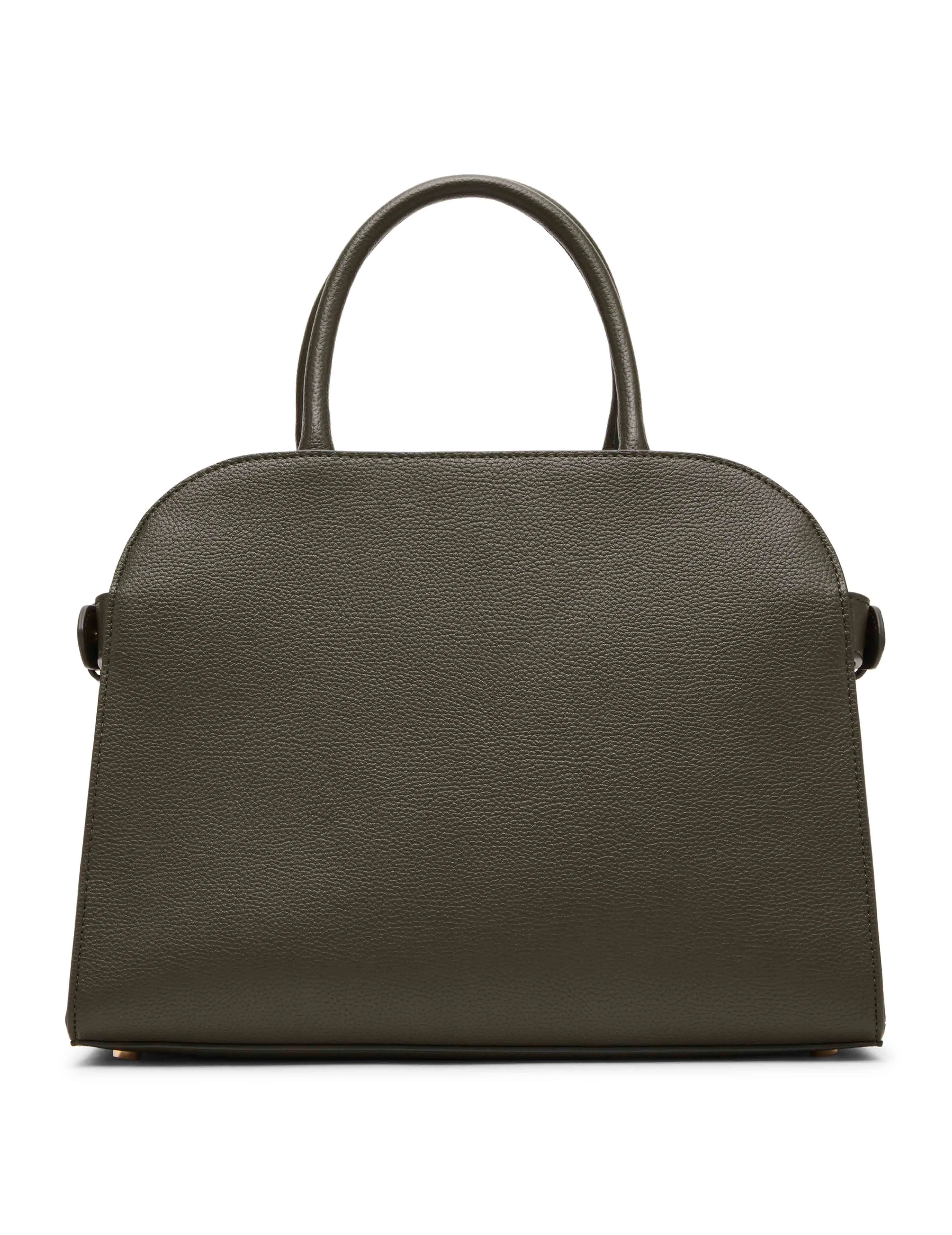 Medium Curved Satchel with Convertible Strap sold by Anne Klein product image thumbnail 5