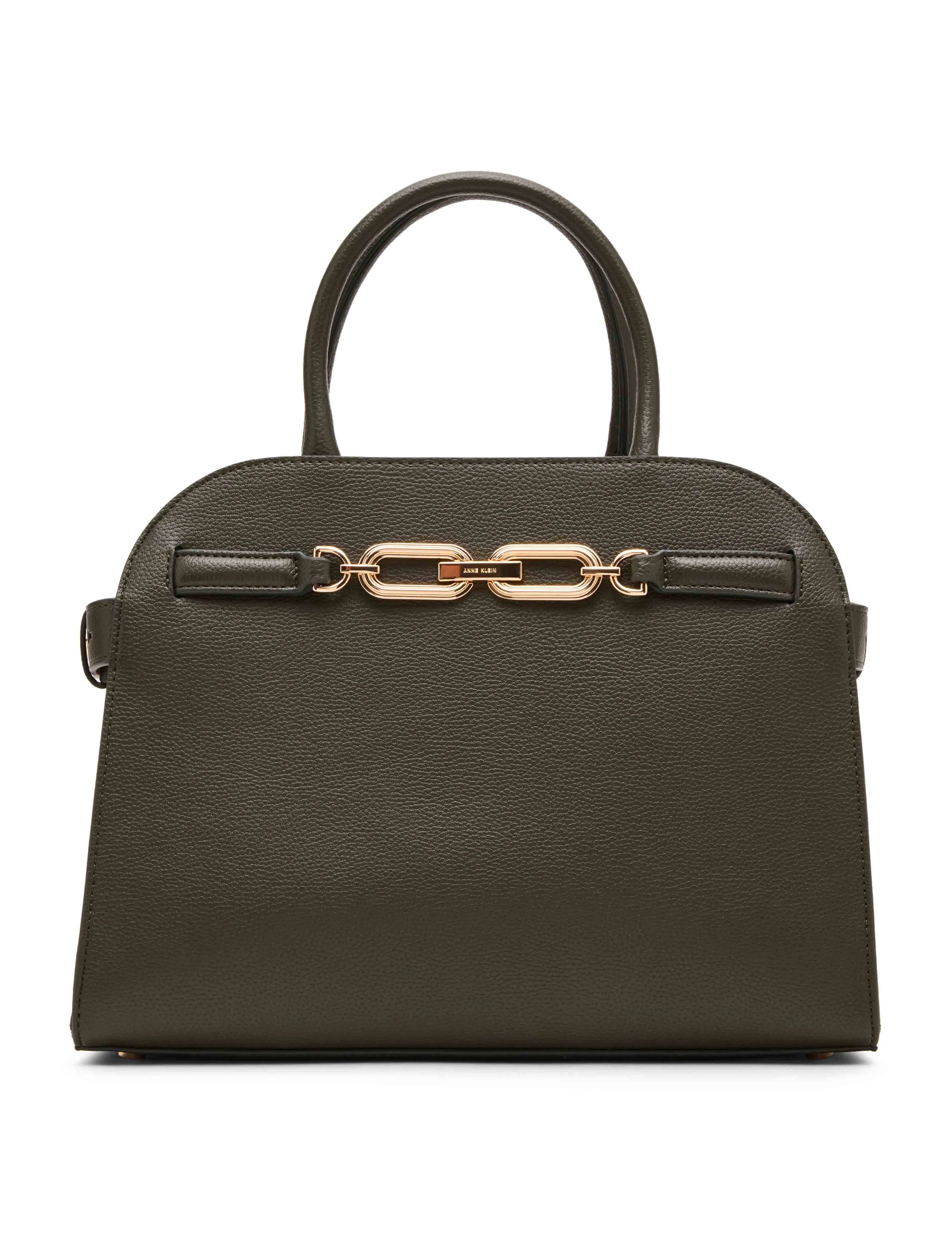 Medium Curved Satchel with Convertible Strap sold by Anne Klein product image thumbnail 2