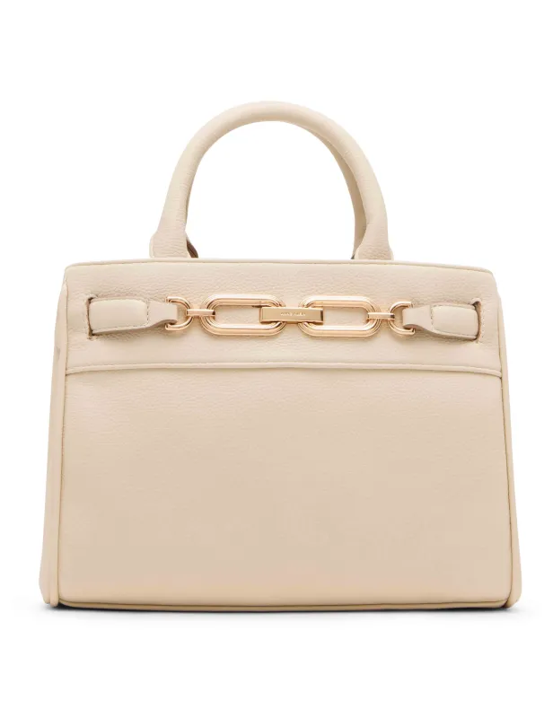 Midi Chain Satchel with Convertible Strap sold by Anne Klein