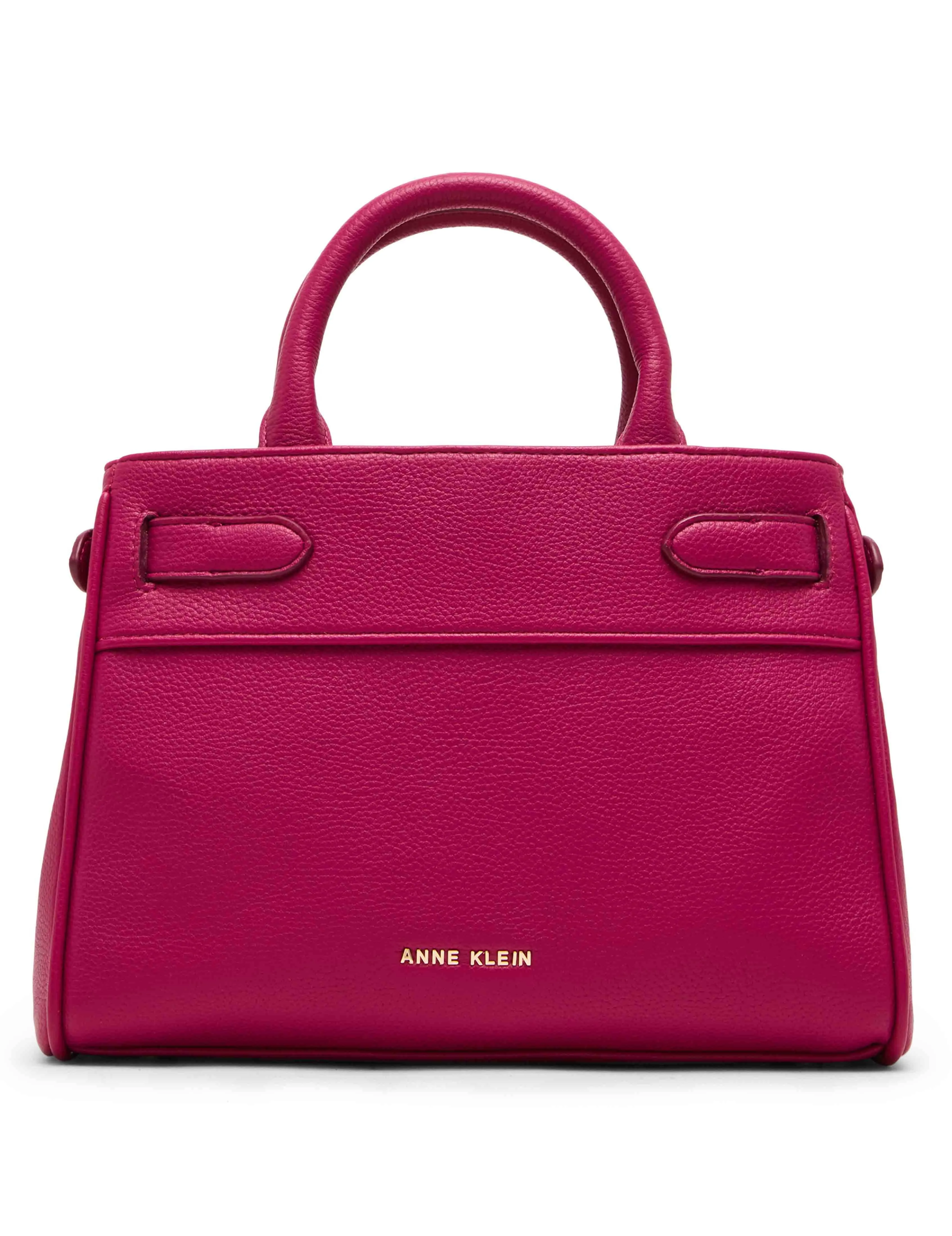 Midi Chain Satchel with Convertible Strap sold by Anne Klein product image thumbnail 5