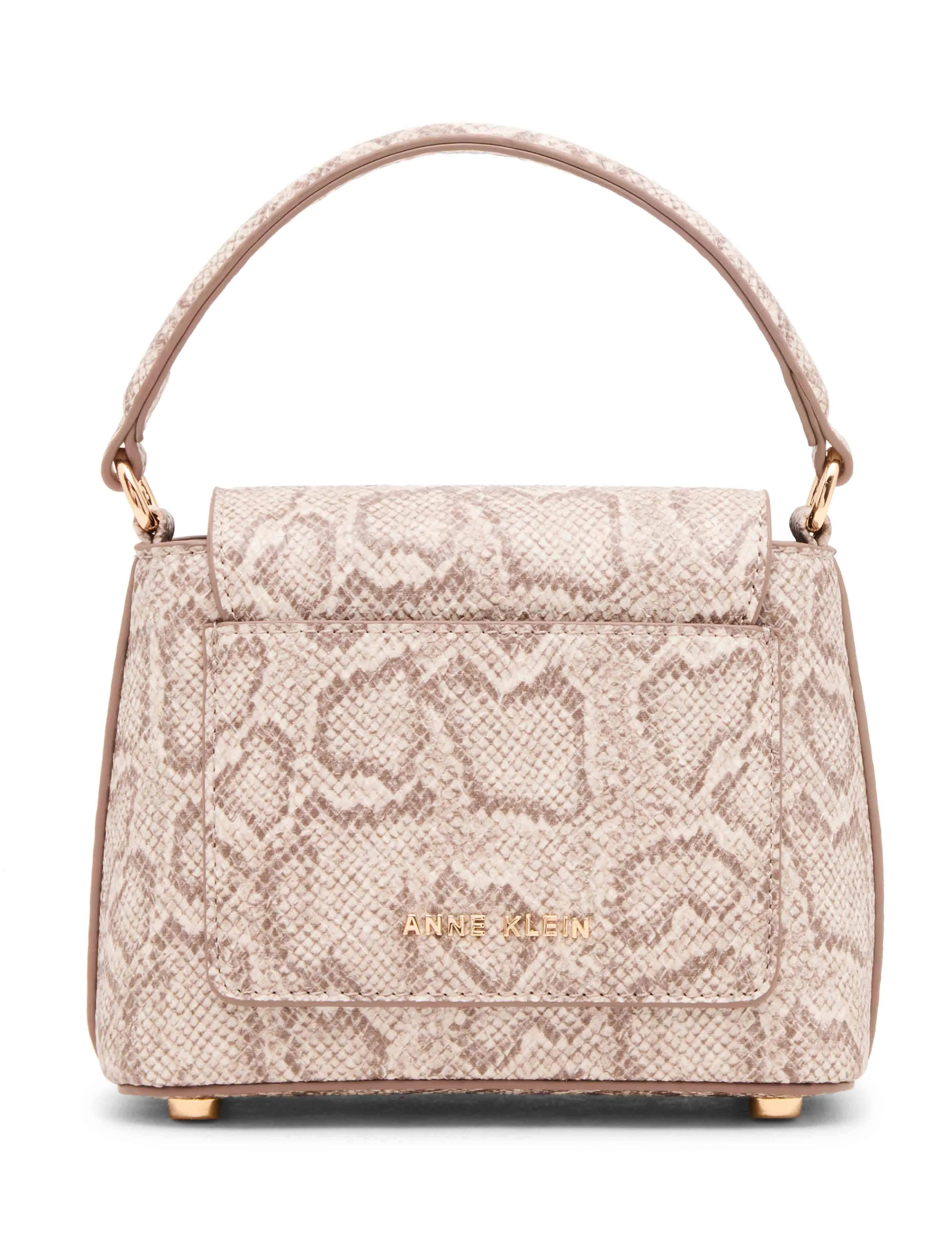 Faux Snake Mini Top Handle Flap with Detachable Strap sold by Anne Klein product image thumbnail 2