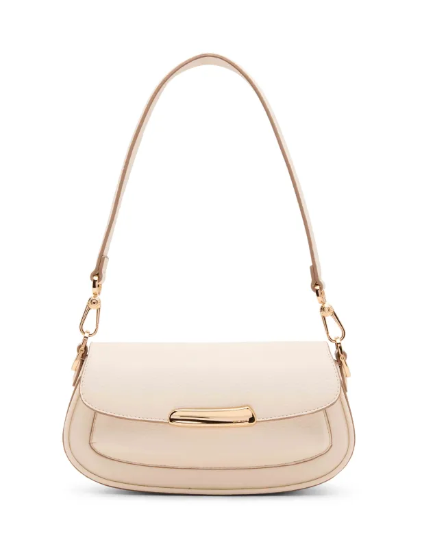 Sculpted Plaque East West Shoulder Bag sold by Anne Klein