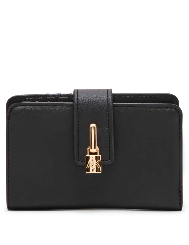 Small Lock Charm Wallet sold by Anne Klein