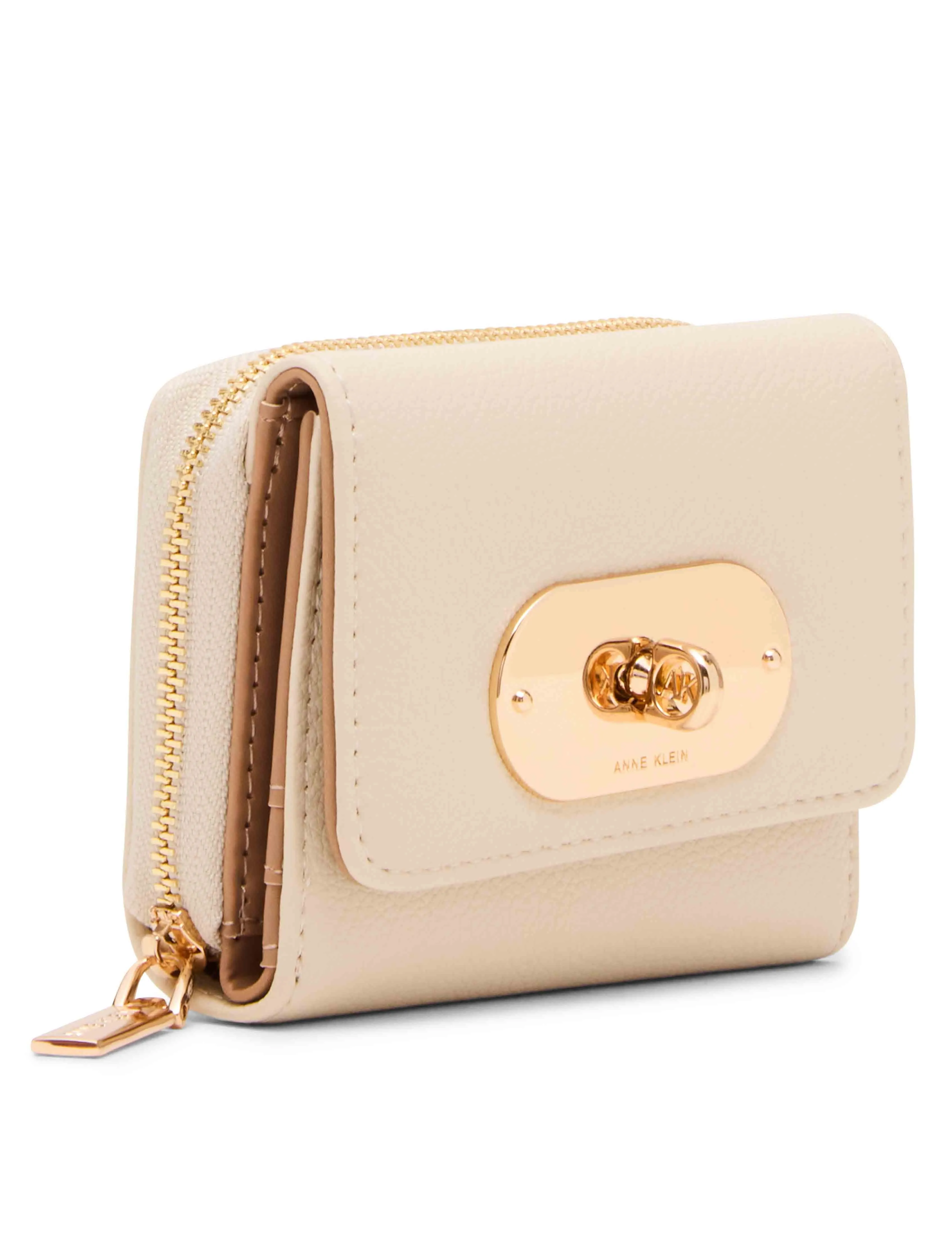 Oval Turnlock Trifold Wallet sold by Anne Klein product image thumbnail 3