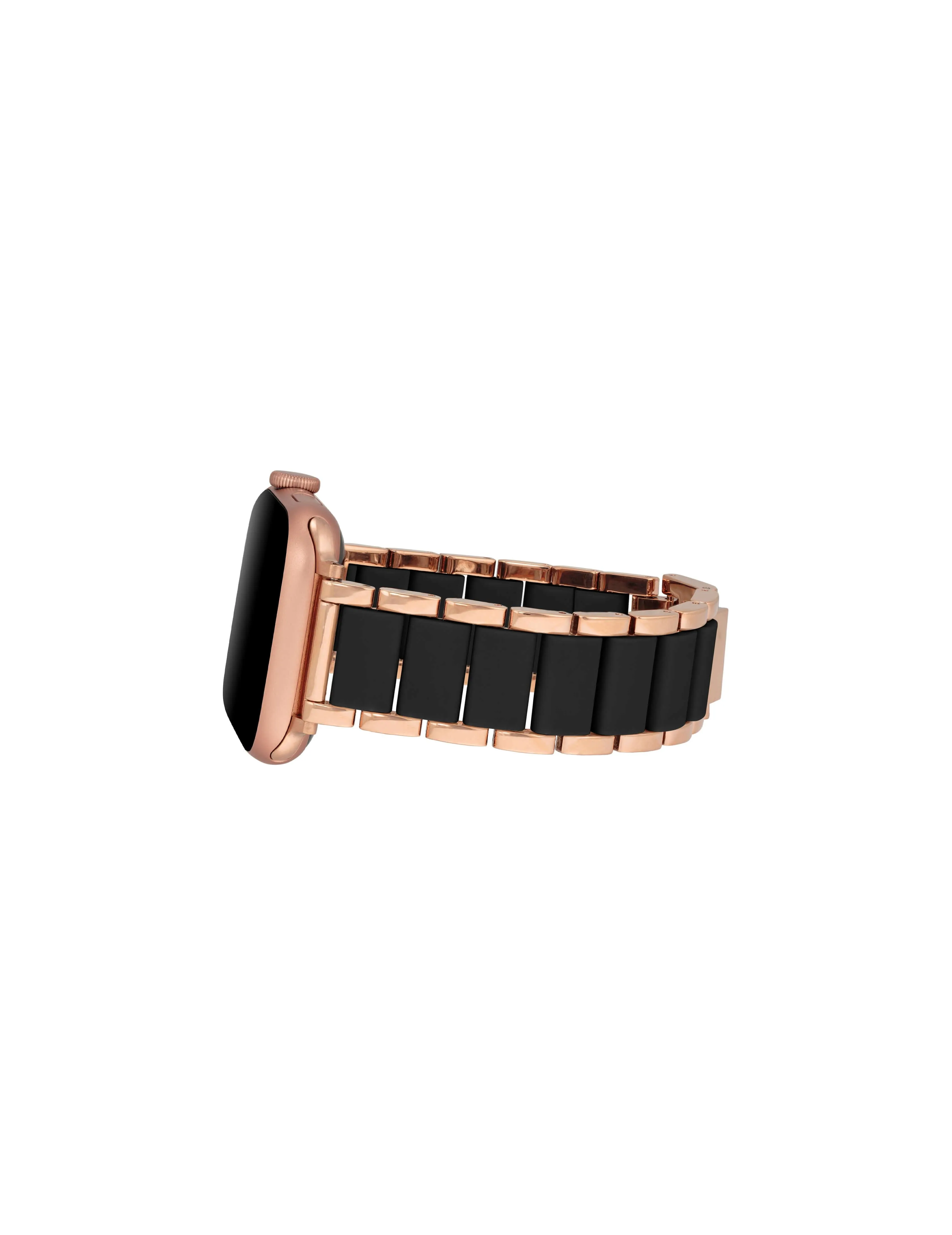 Rubberized Link Bracelet Band for Apple Watch® sold by Anne Klein product image thumbnail 3