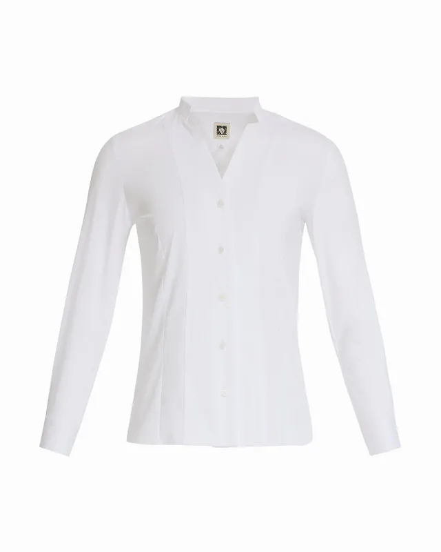 Long Sleeve Poplin Shirt sold by Anne Klein