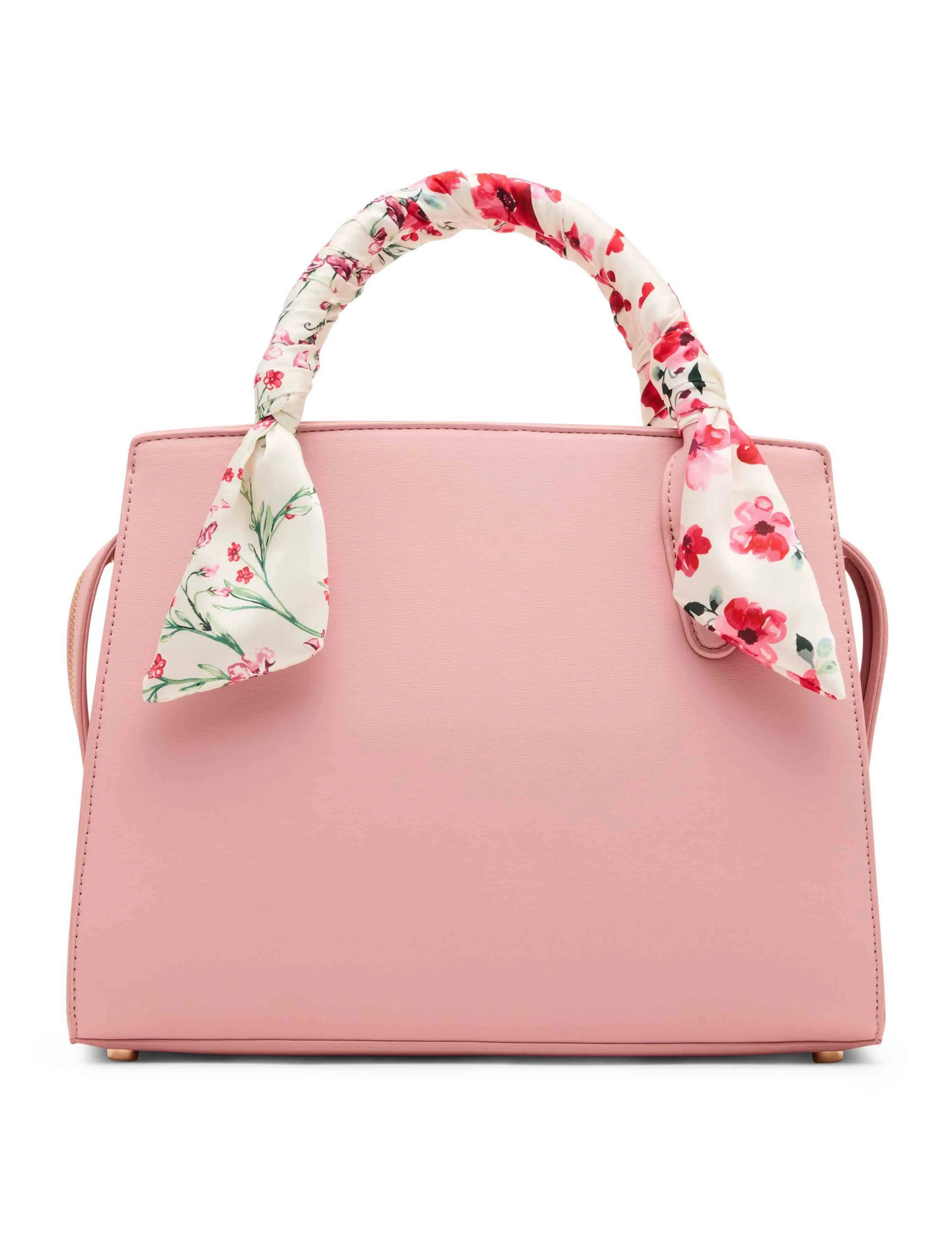 Medium Scarf Handle Satchel with Convertible Strap sold by Anne Klein product image thumbnail 3