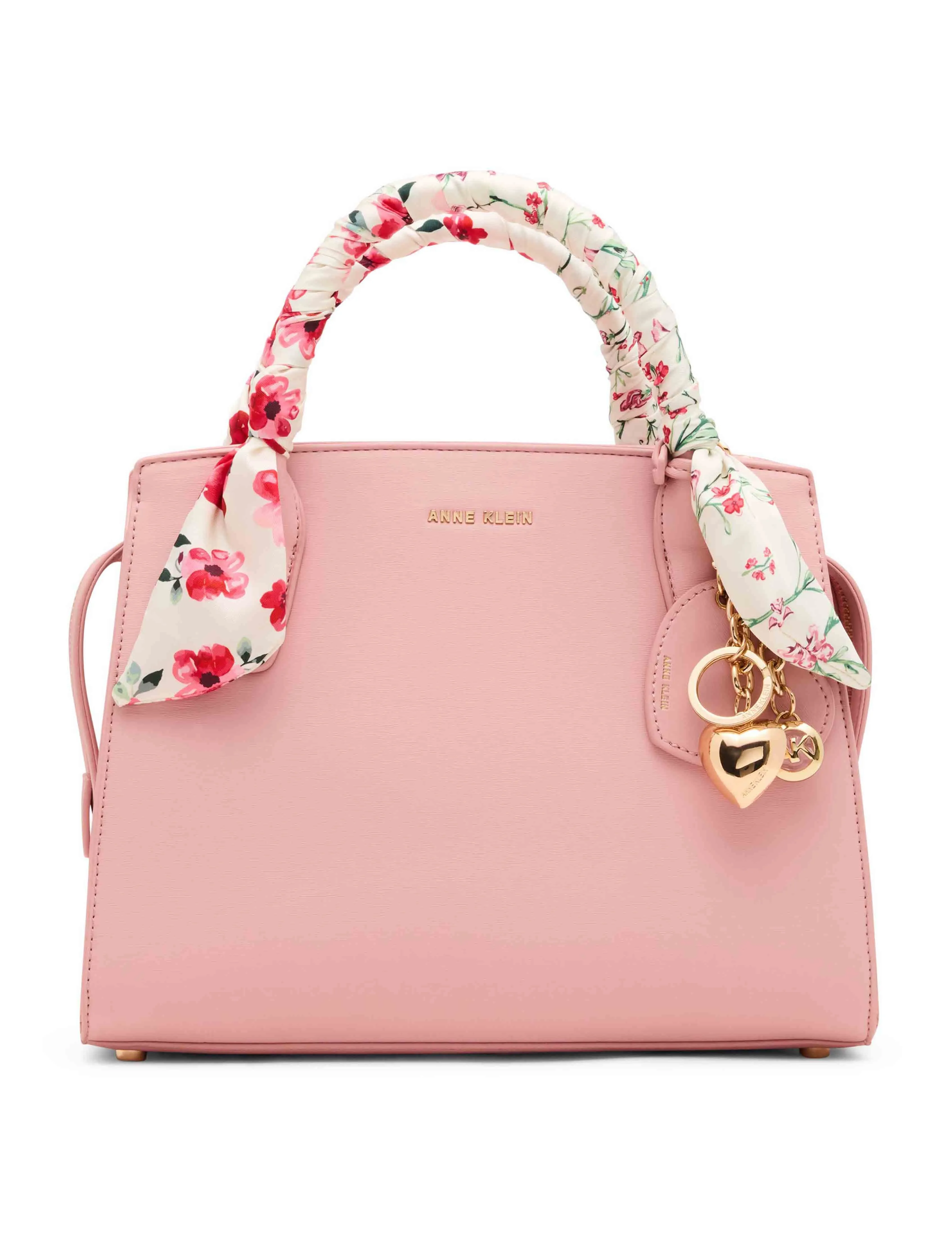 Medium Scarf Handle Satchel with Convertible Strap sold by Anne Klein