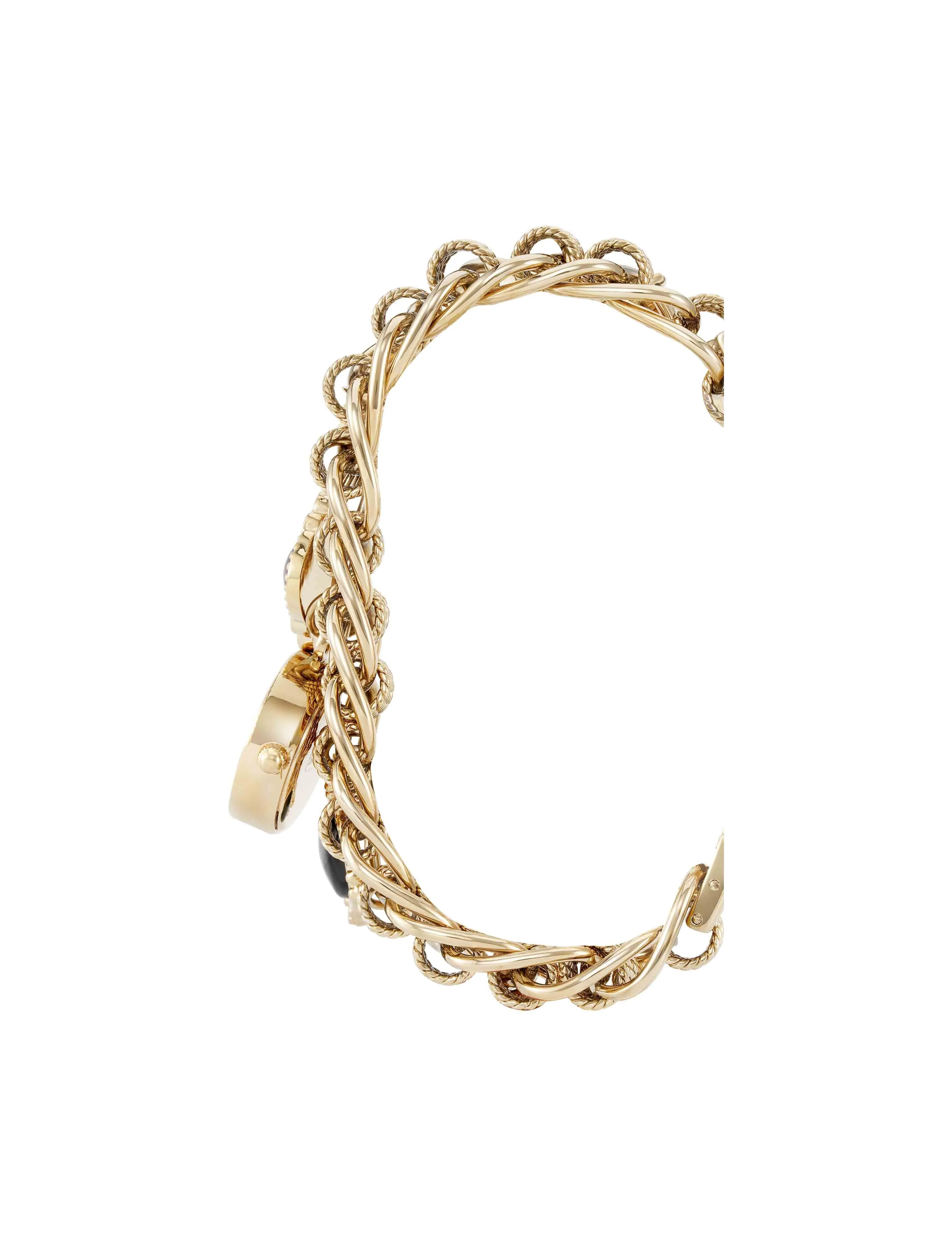 Gemstone Charm Bracelet Watch sold by Anne Klein product image thumbnail 5