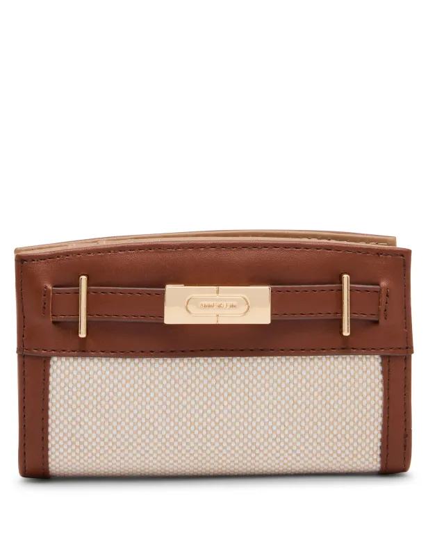 Belted Medium Zip Bifold Wallet made by Anne Klein