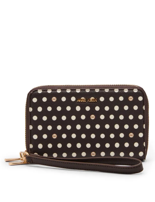 Double Zip Around Wallet sold by Anne Klein