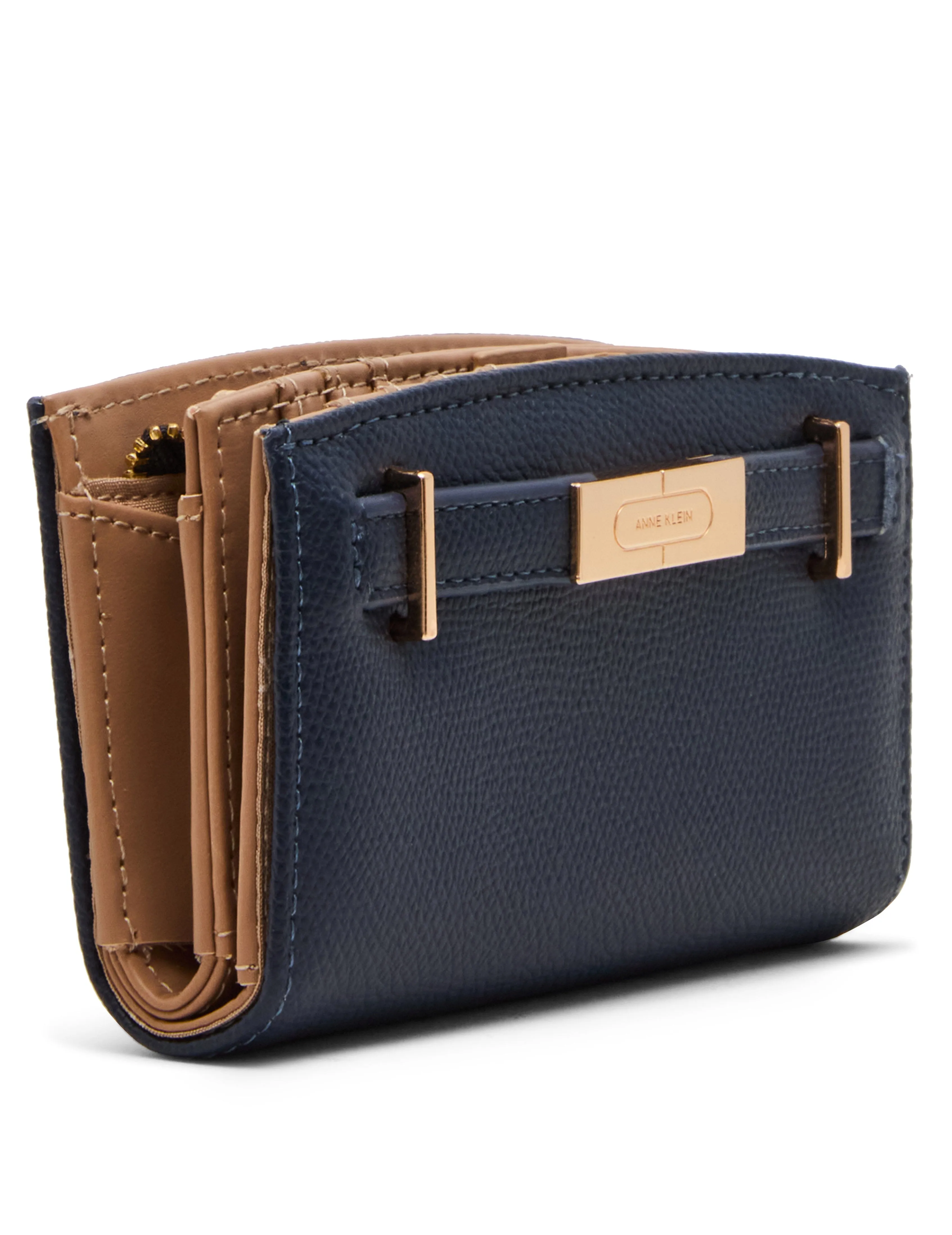 Belted Medium Zip Bifold Wallet sold by Anne Klein