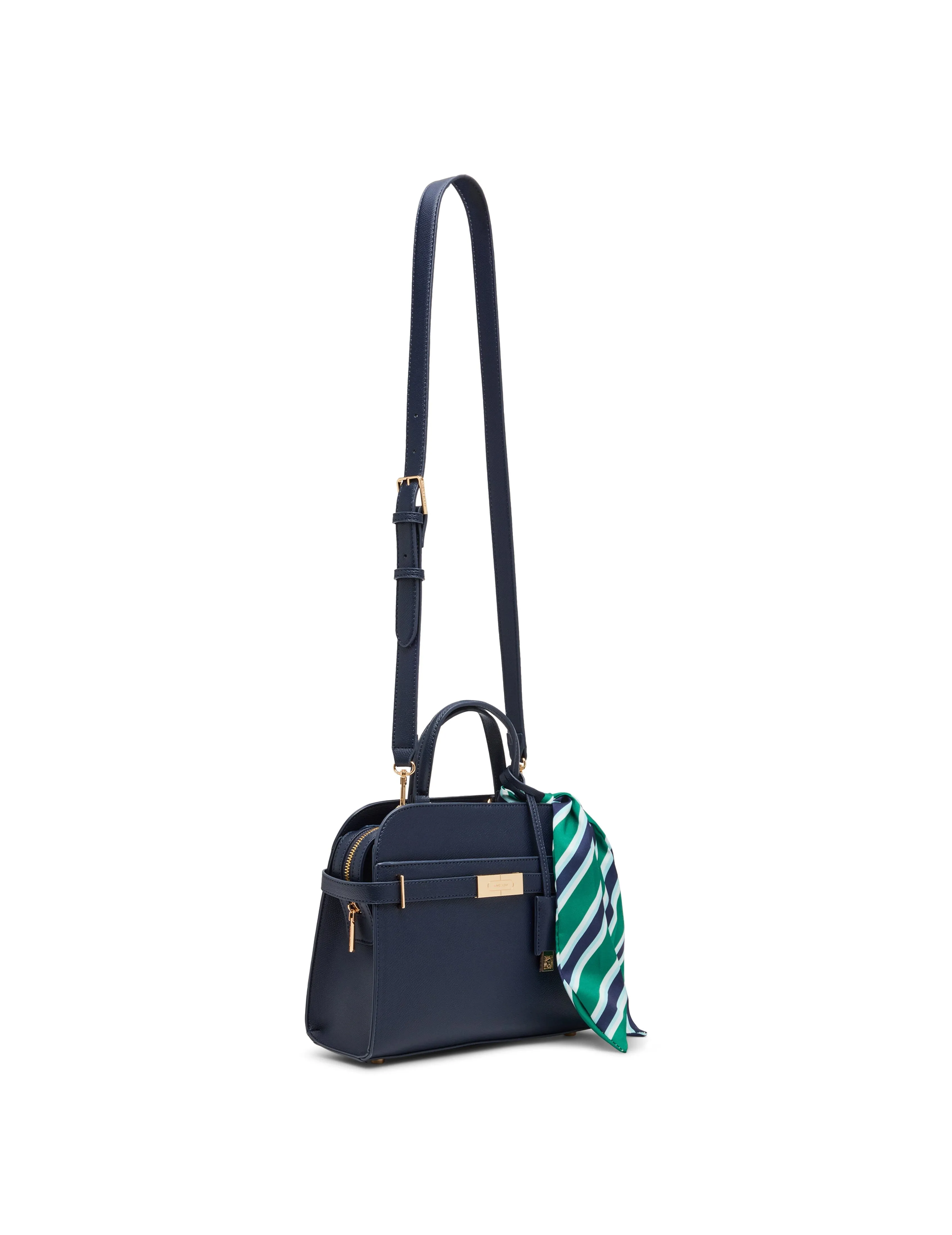 Medium Belted Satchel with Convertible Strap sold by Anne Klein product image thumbnail 4