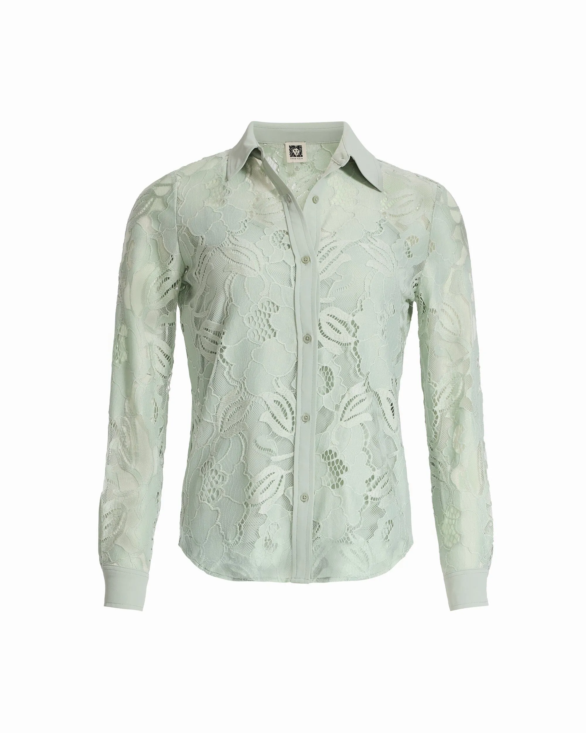 Long Sleeve Button Down Shirt sold by Anne Klein