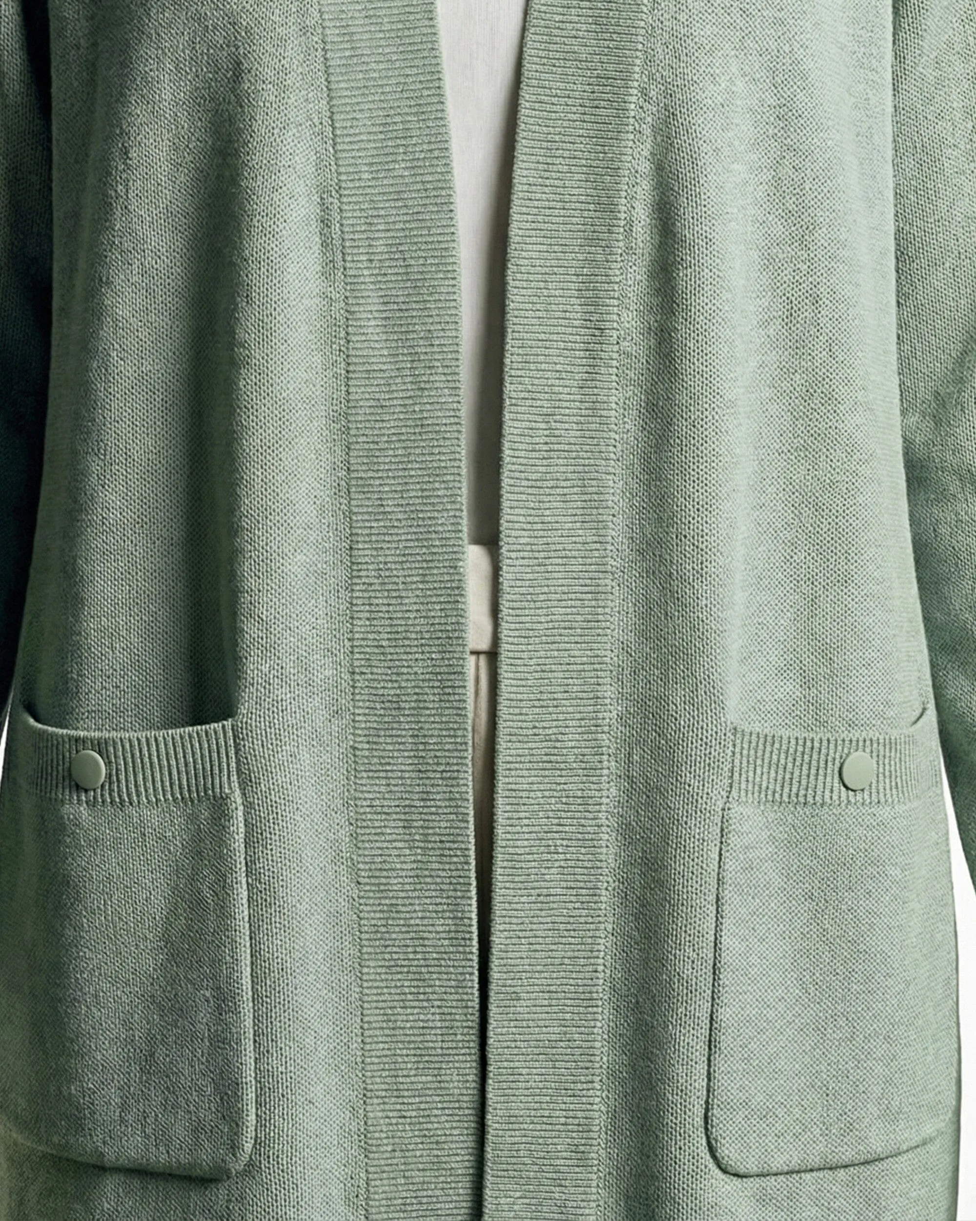 Malibu Cardigan Kissing Front sold by Anne Klein product image thumbnail 5