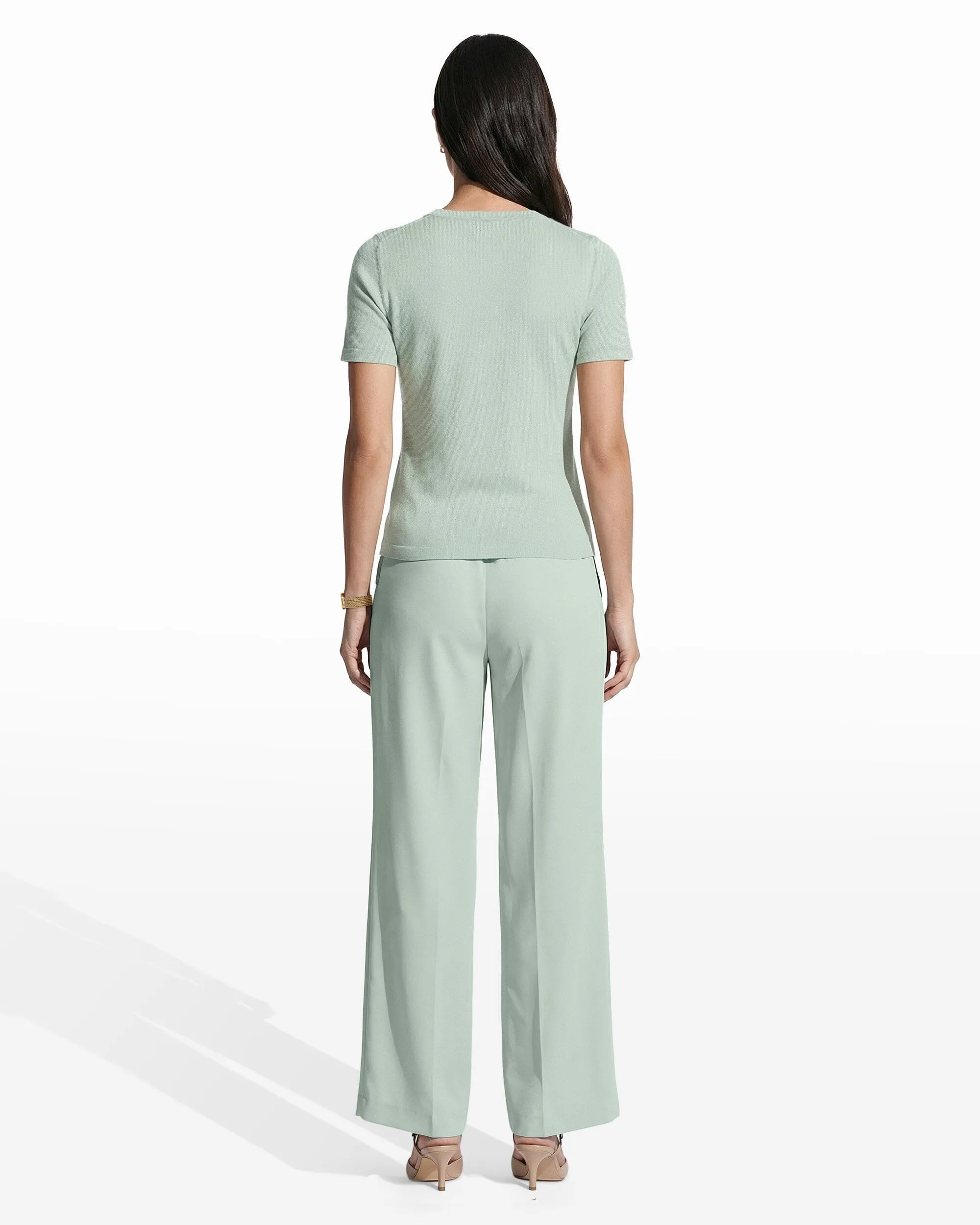 Crew Neck Luxe Washable Merino sold by Anne Klein product image thumbnail 5