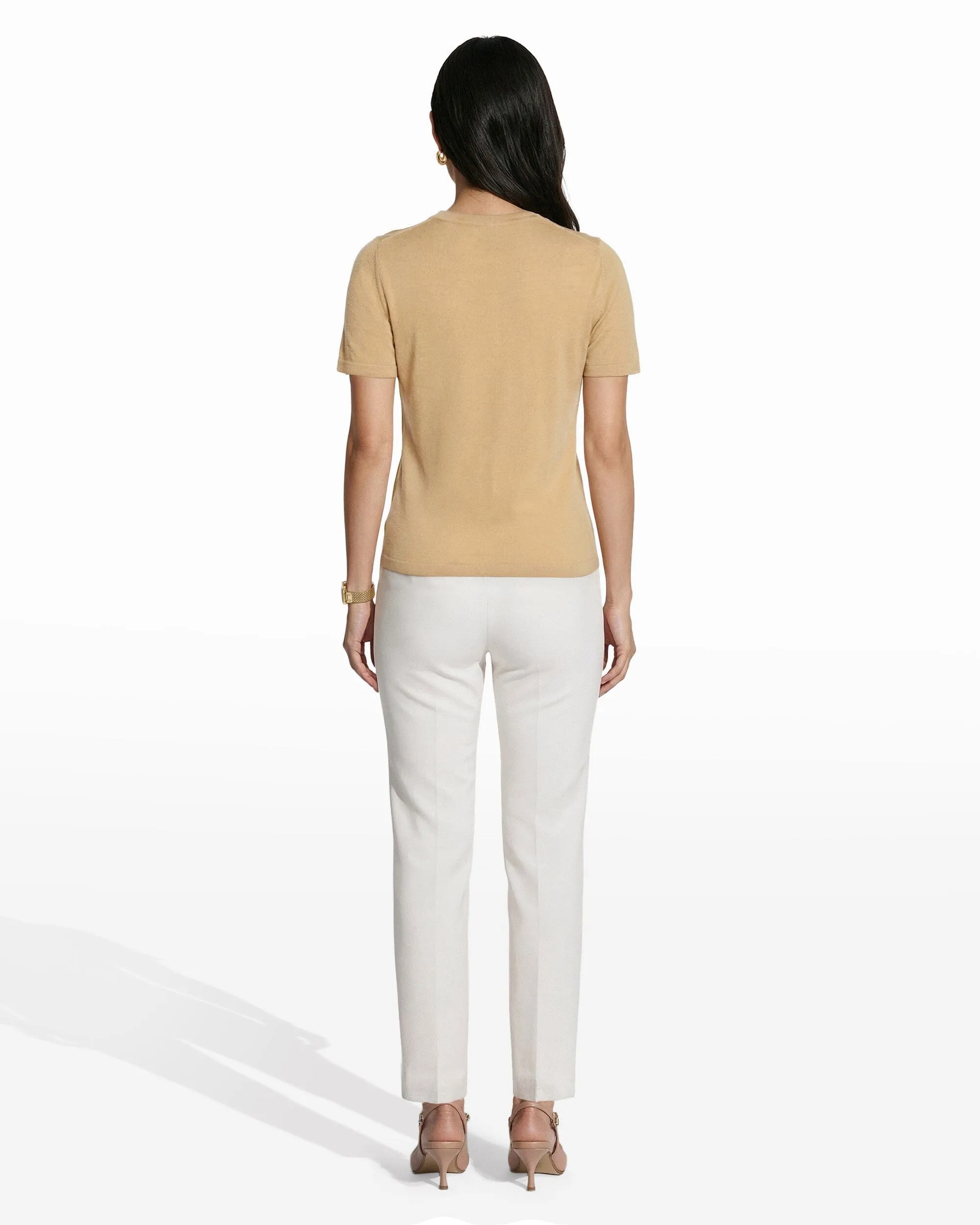 Crew Neck Luxe Washable Merino sold by Anne Klein product image thumbnail 5