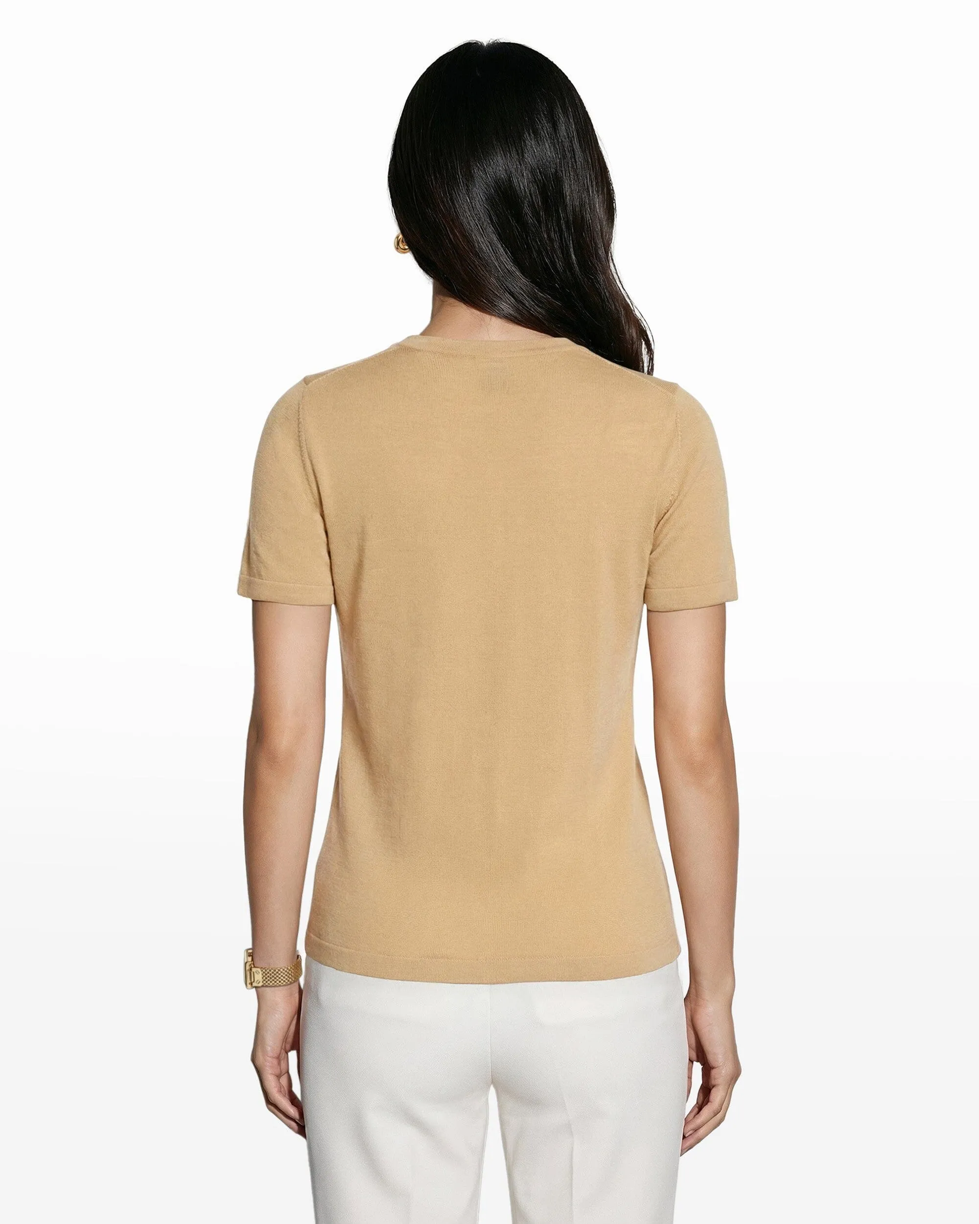 Crew Neck Luxe Washable Merino sold by Anne Klein product image thumbnail 2