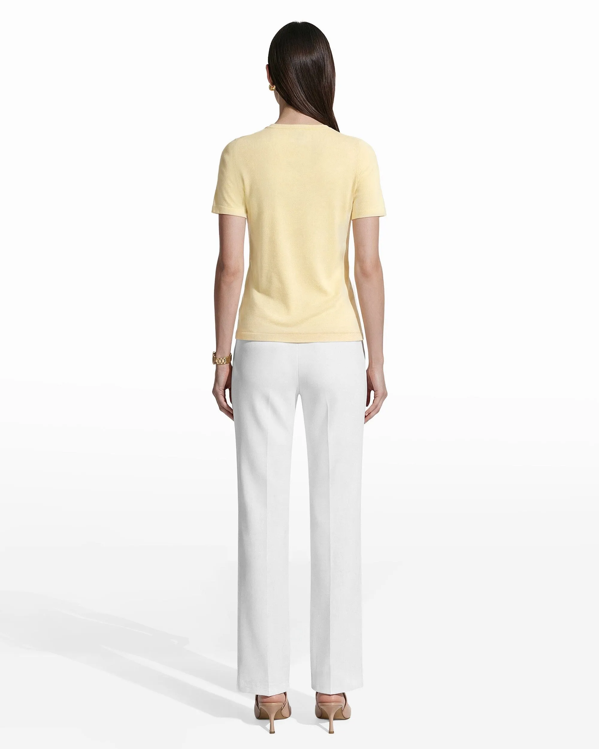 Crew Neck Luxe Washable Merino sold by Anne Klein product image thumbnail 5