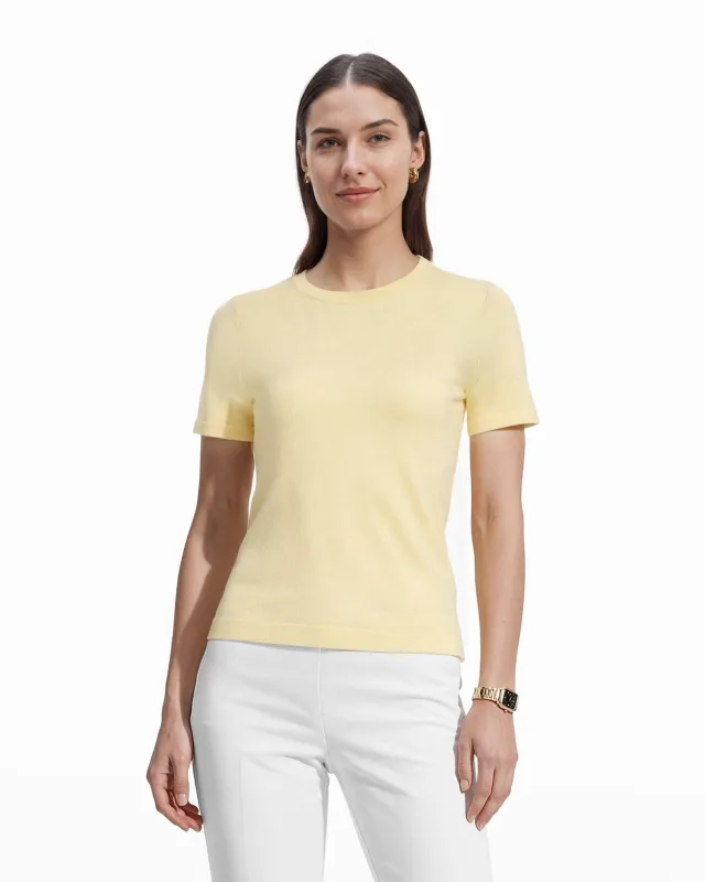 Crew Neck Luxe Washable Merino sold by Anne Klein