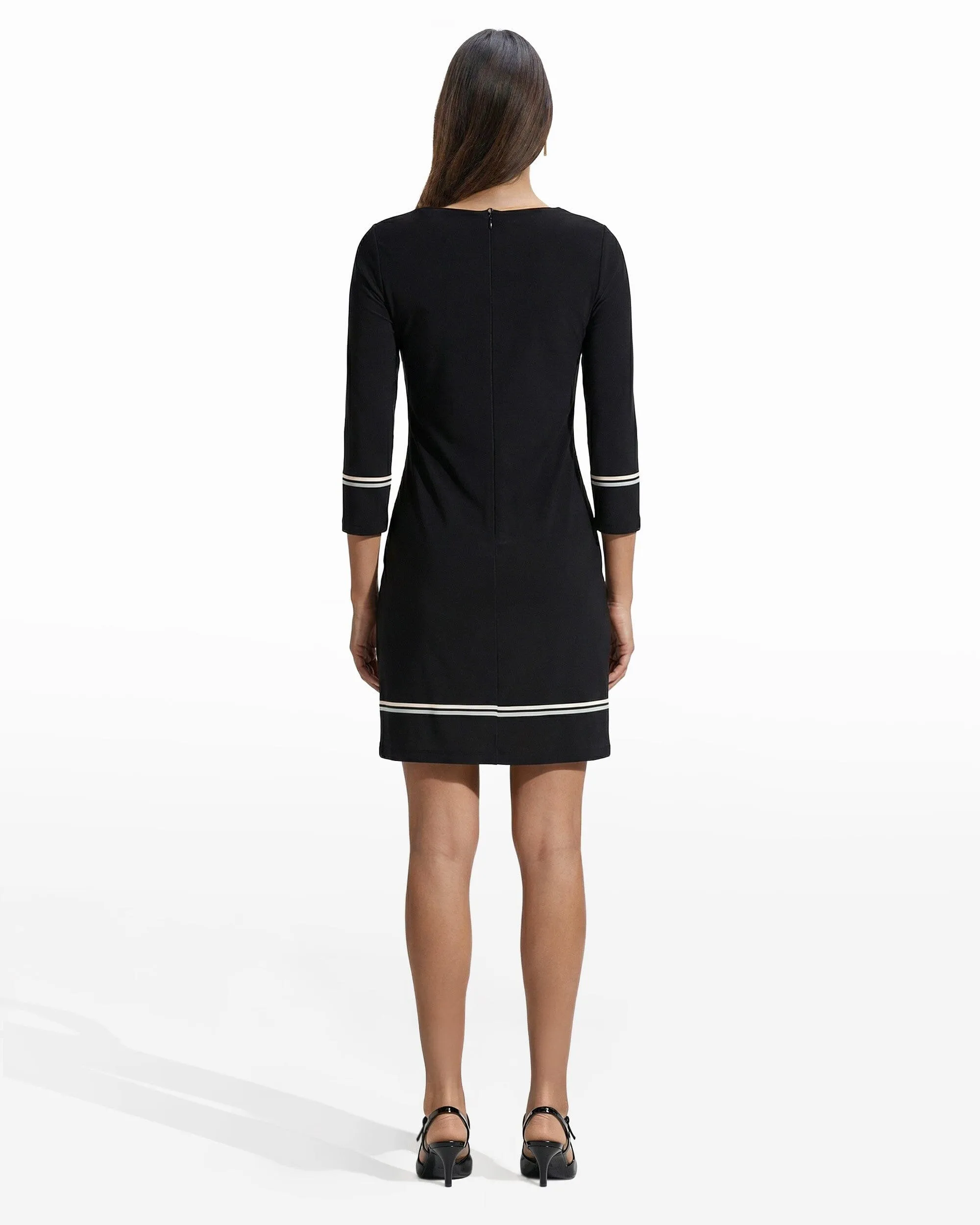 Boat Neck Dress T Shirt Dress sold by Anne Klein product image thumbnail 5