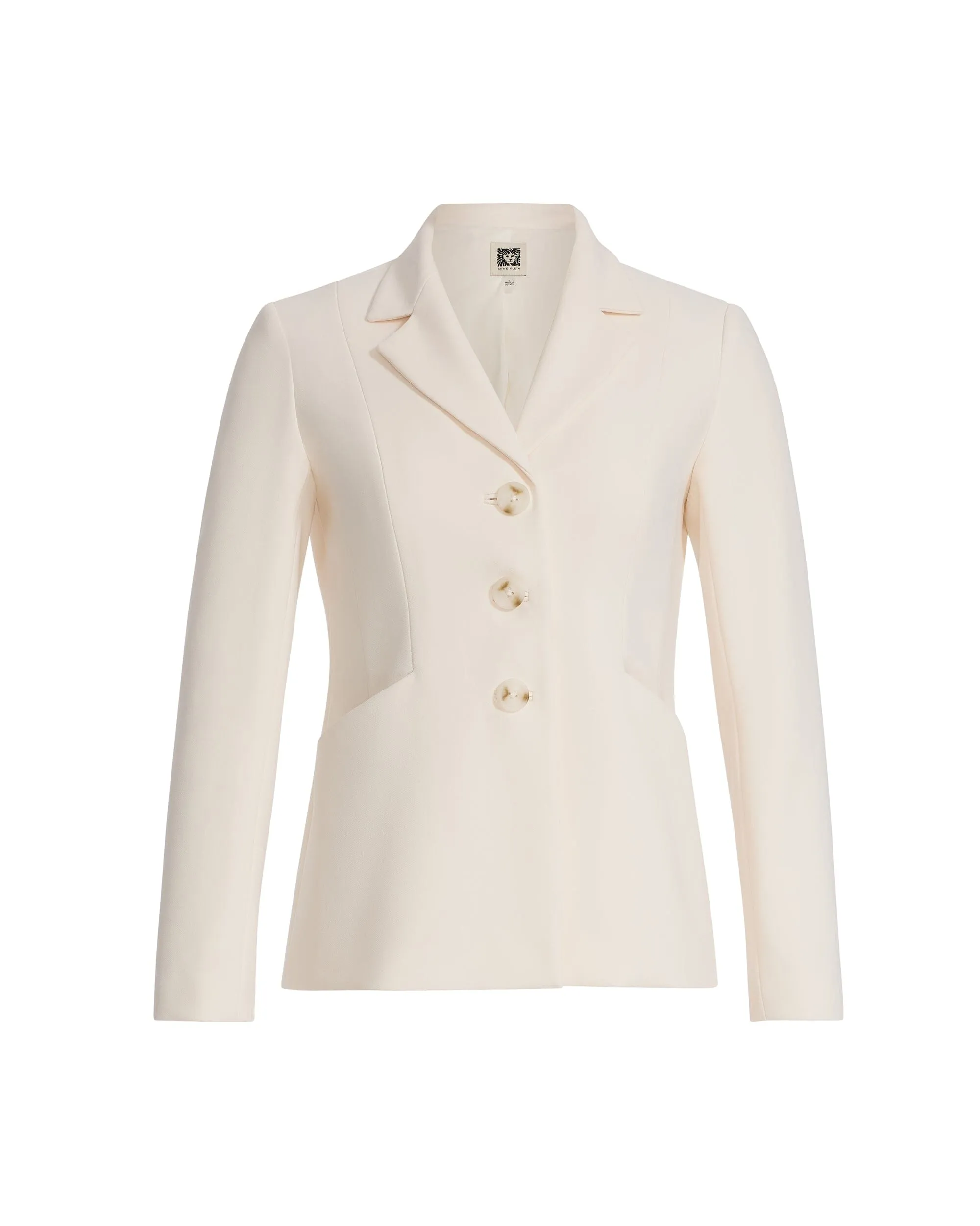 3 Button Fitted Notch Collar Jacket sold by Anne Klein