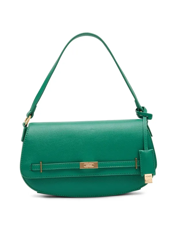 Belted Flap Bag with Convertible Strap sold by Anne Klein