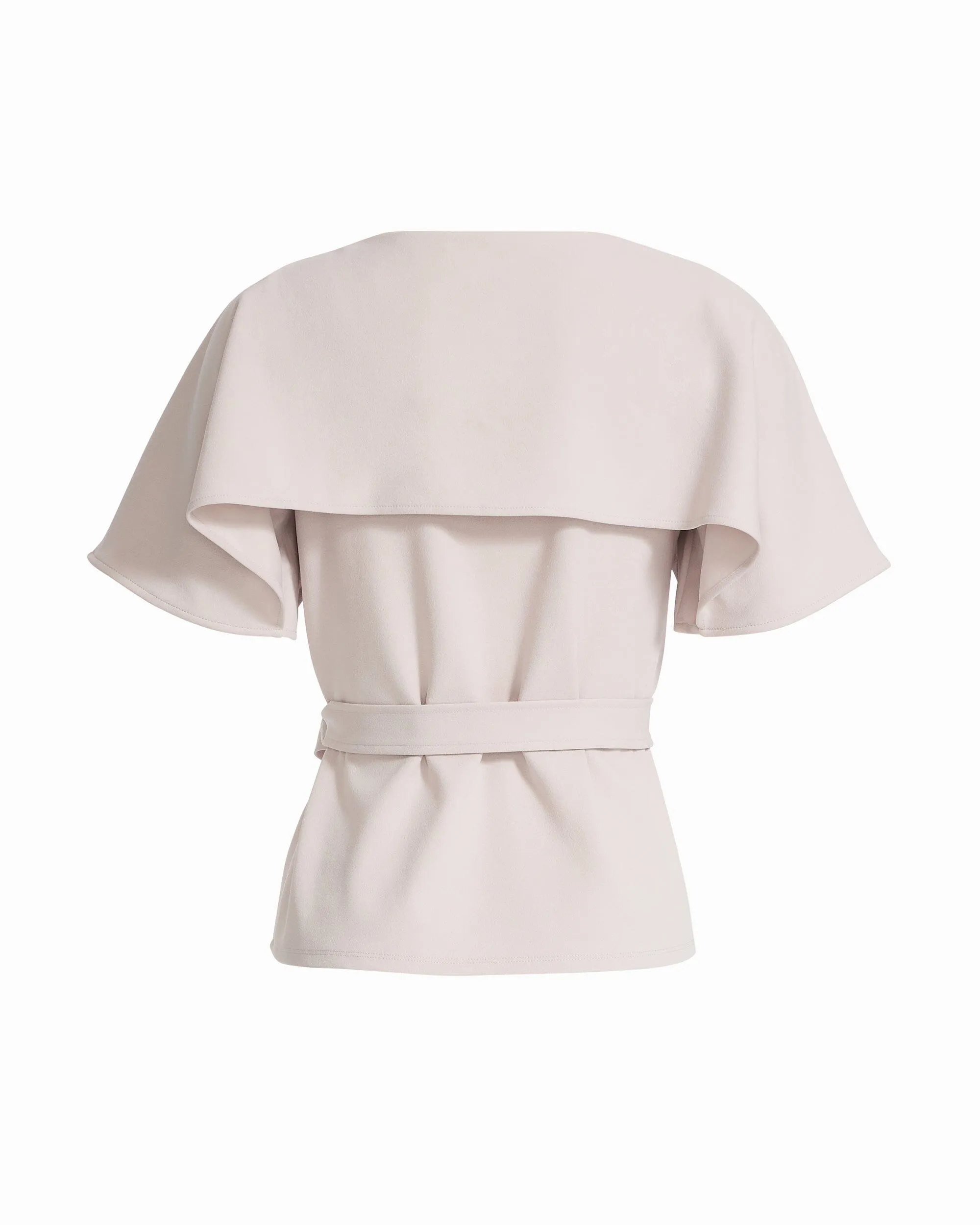 Layered Short Sleeve Bateau neckline Neck Pullover sold by Anne Klein product image thumbnail 2