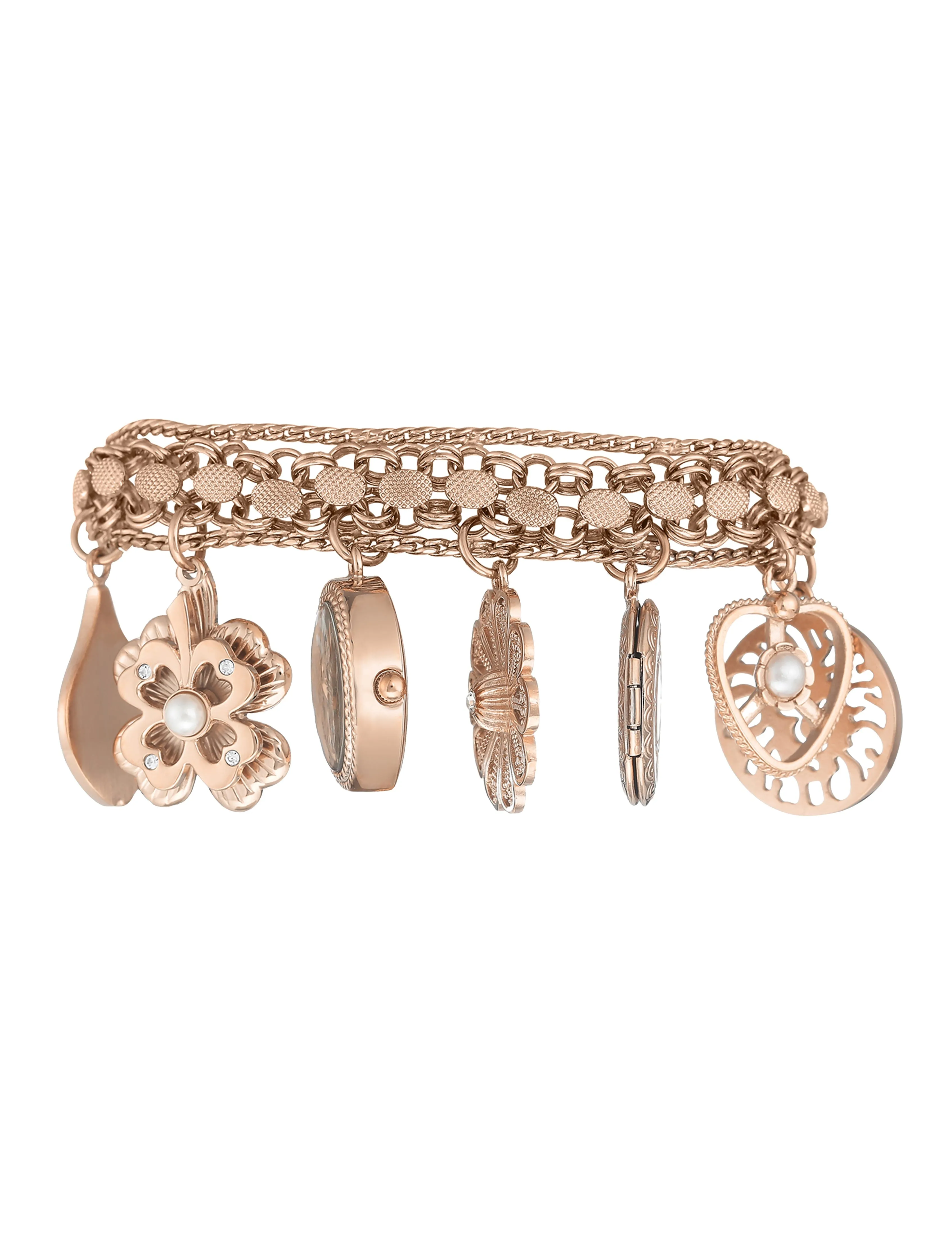 Charm Bracelet Watch with Legacy Design sold by Anne Klein product image thumbnail 3