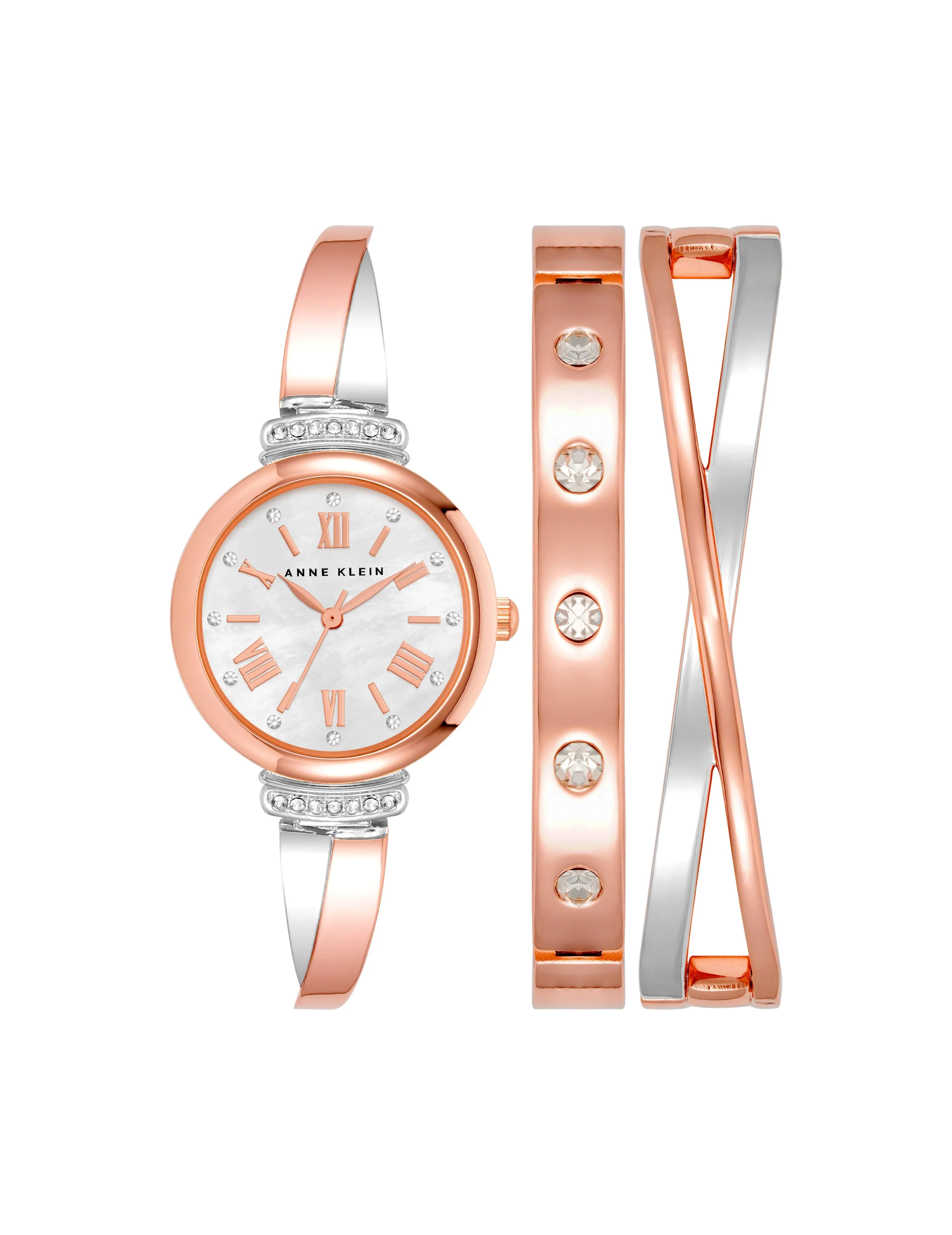 Bangle Watch and Bracelets Set sold by Anne Klein