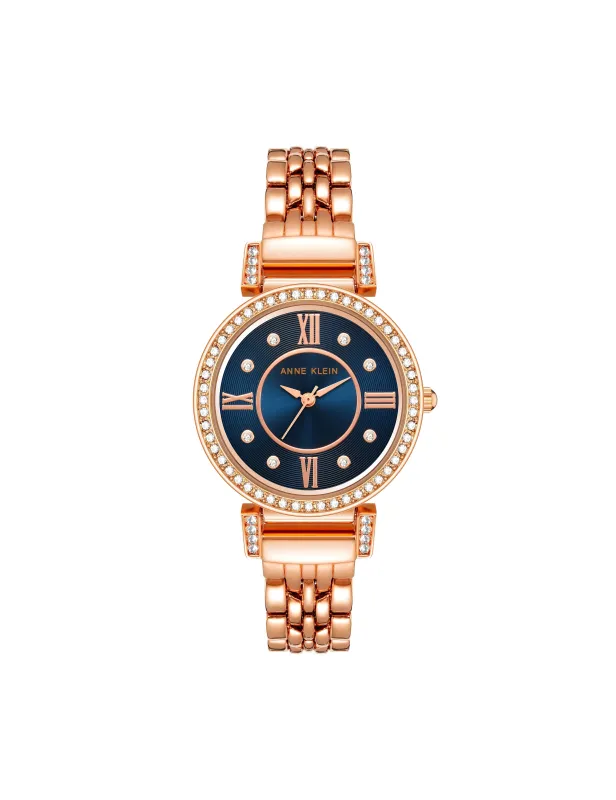 Premium Crystal Shimmering Watch made by Anne Klein