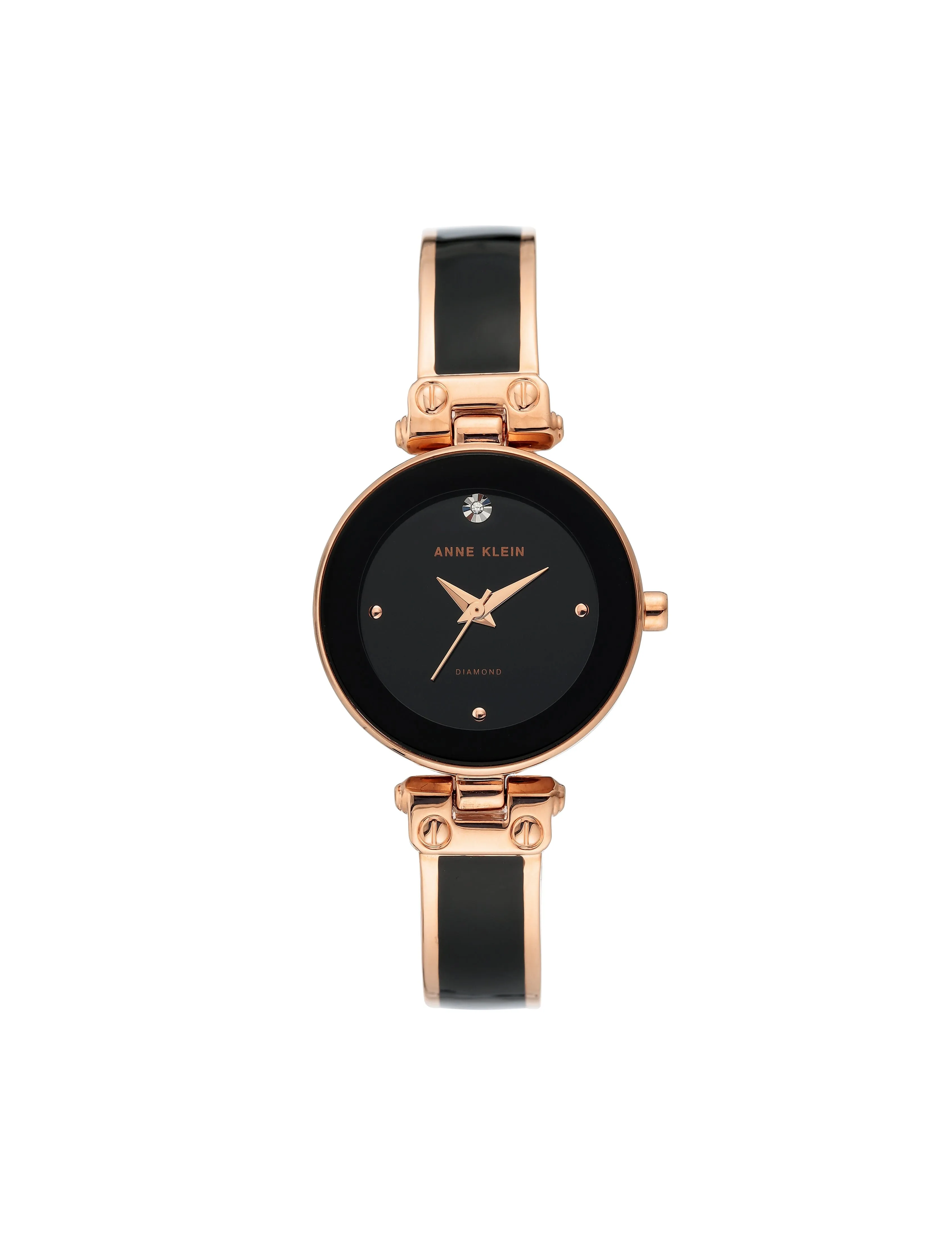 Diamond Accent Bangle Bracelet Watch sold by Anne Klein