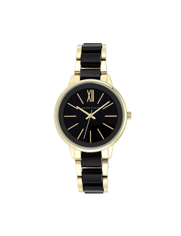 Resin Link Bracelet Watch made by Anne Klein