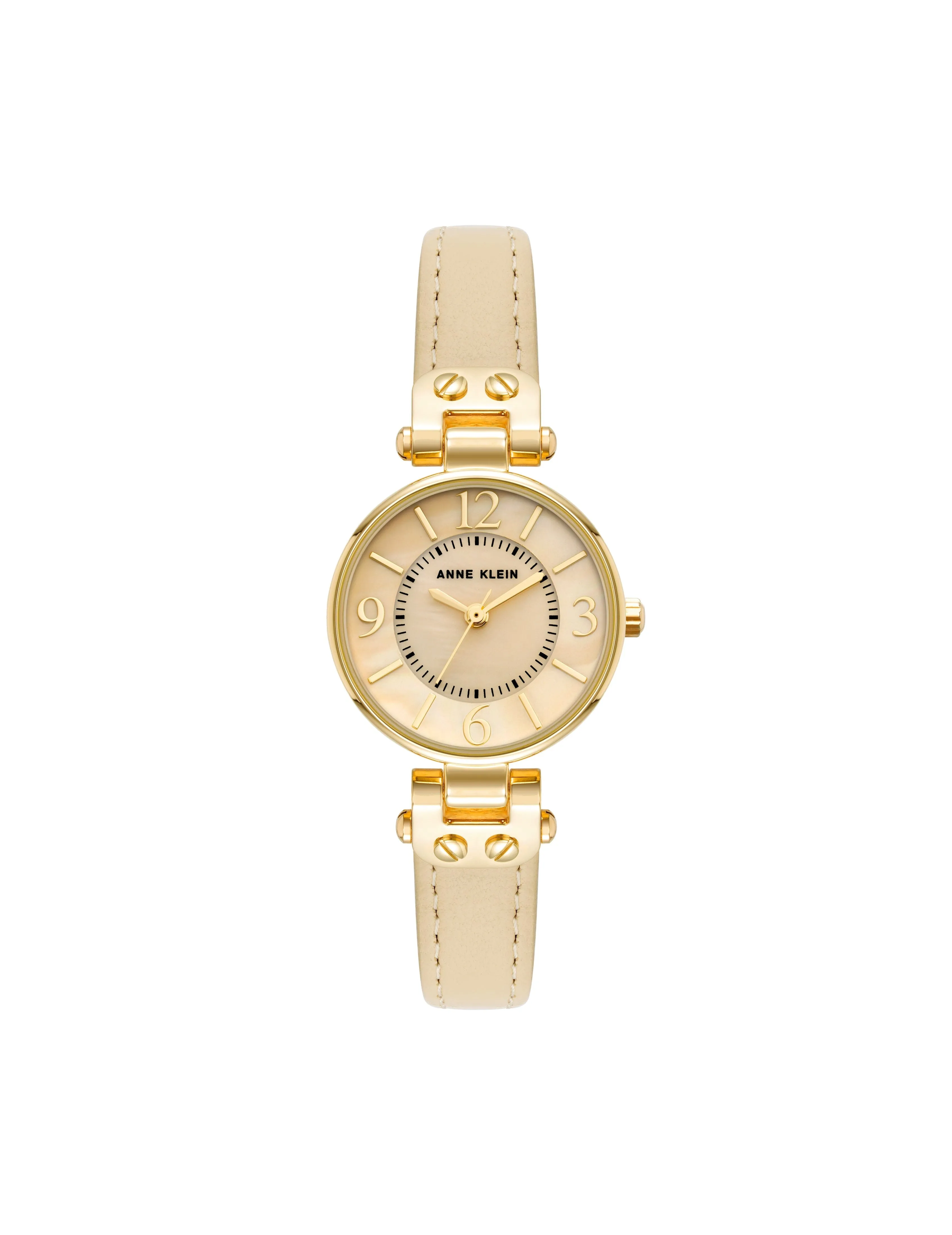 Essential Leather Strap Wristwatch sold by Anne Klein