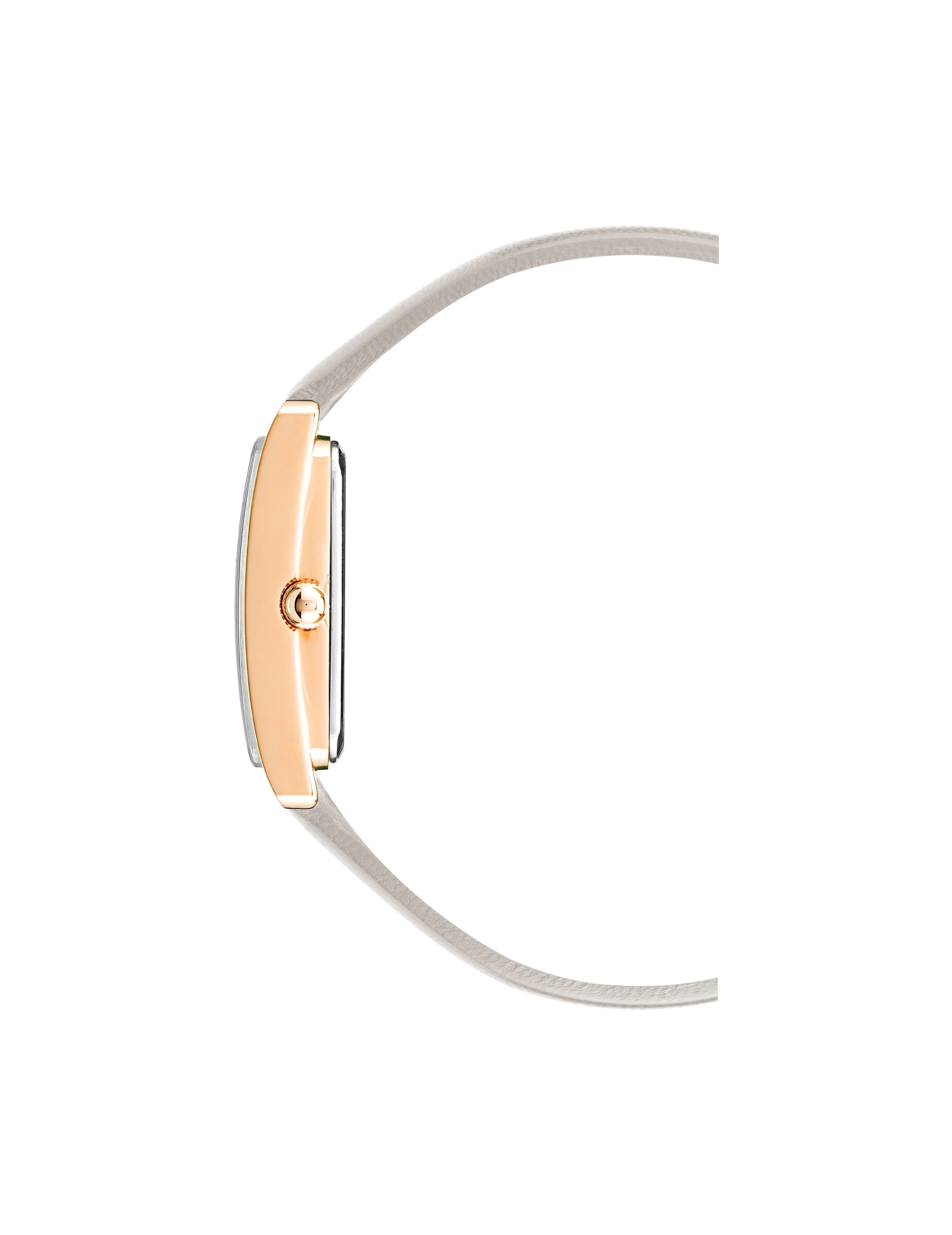 Rectangular Leather Strap Watch sold by Anne Klein product image thumbnail 3
