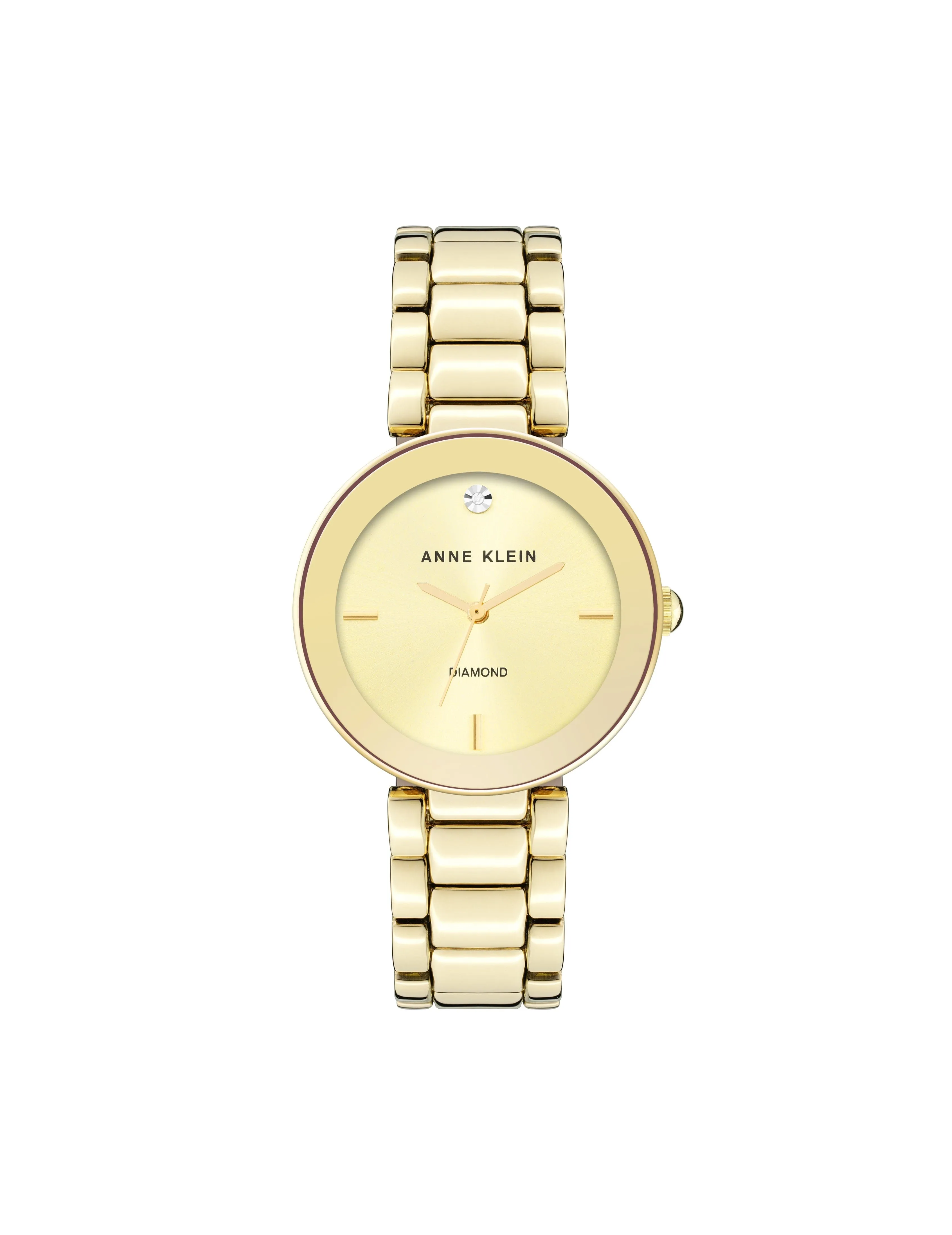 Diamond Dial Bracelet Watch sold by Anne Klein