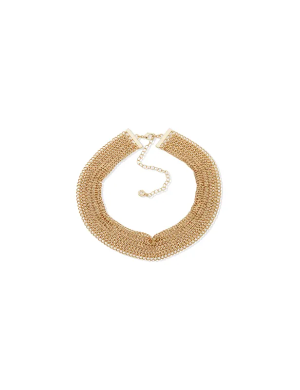 Chunky Mesh Necklace sold by Anne Klein