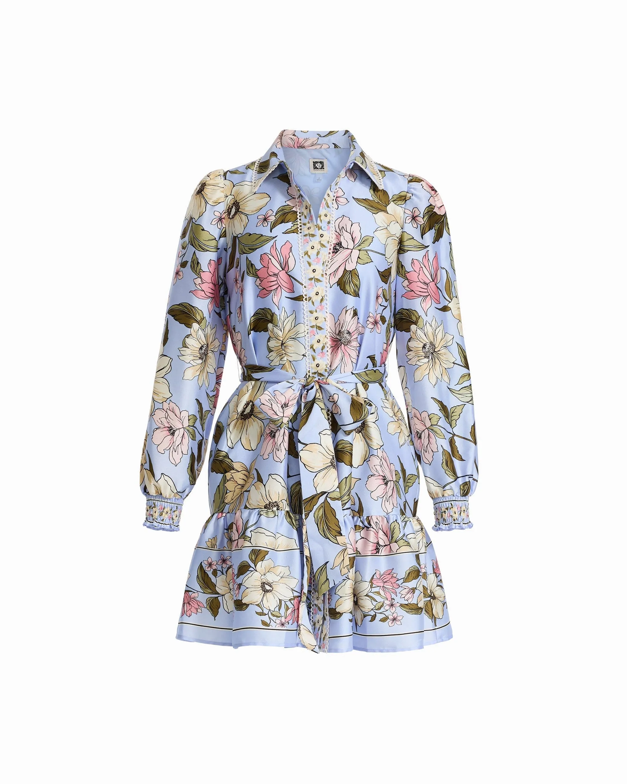 Tiered Construction Shirt Dress sold by Anne Klein