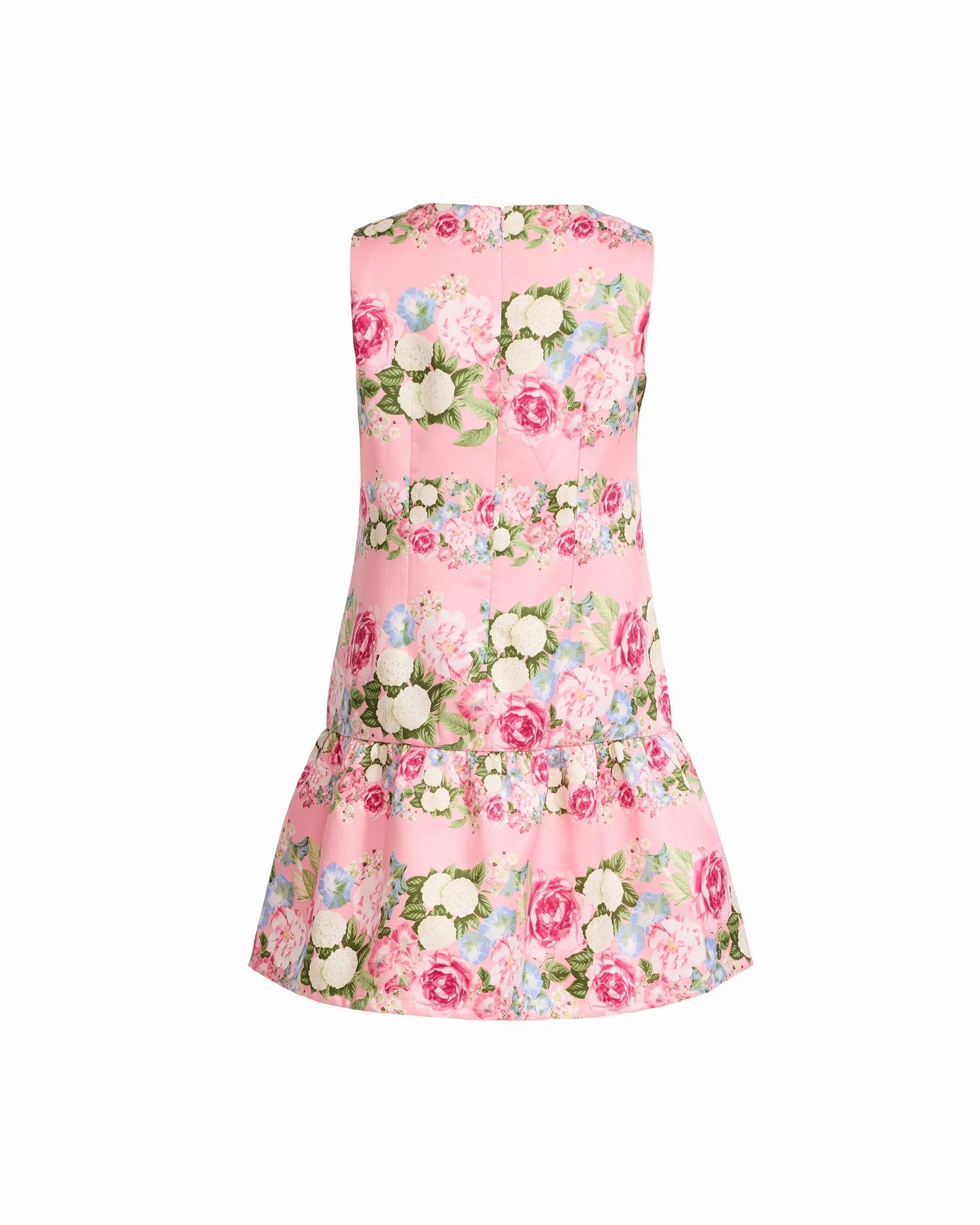 Boat Neck Flounce Shift silhouette Dress sold by Anne Klein product image thumbnail 2