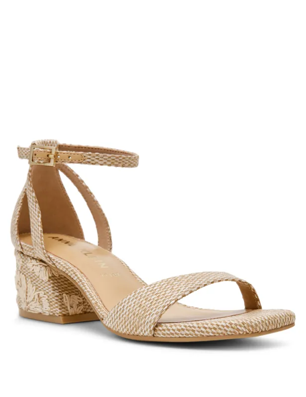 Pointed Toe Block Heel Pumps made by Anne Klein