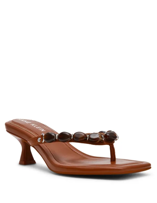 Gwenn Ankle length length Strap Sandal made by Anne Klein