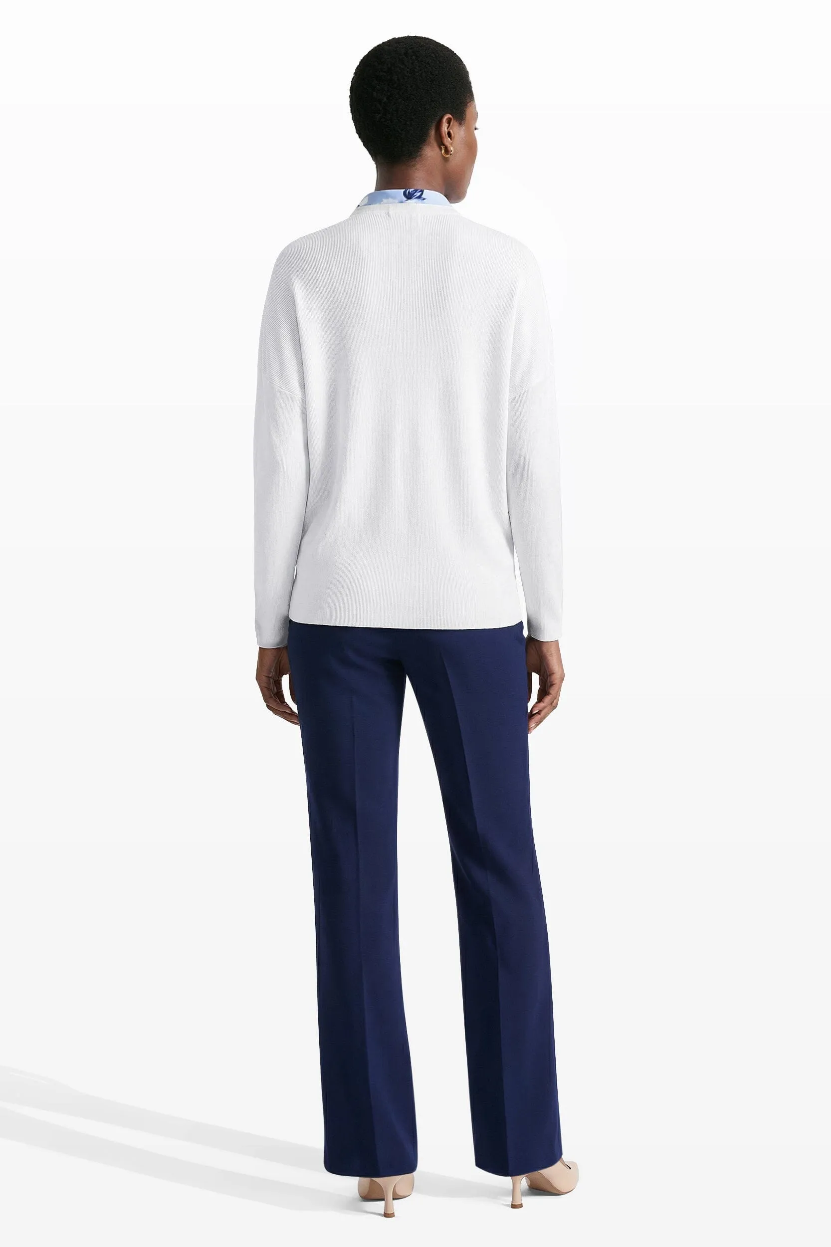 Petite Malibu Cardigan With Kissing Front sold by Anne Klein product image thumbnail 4